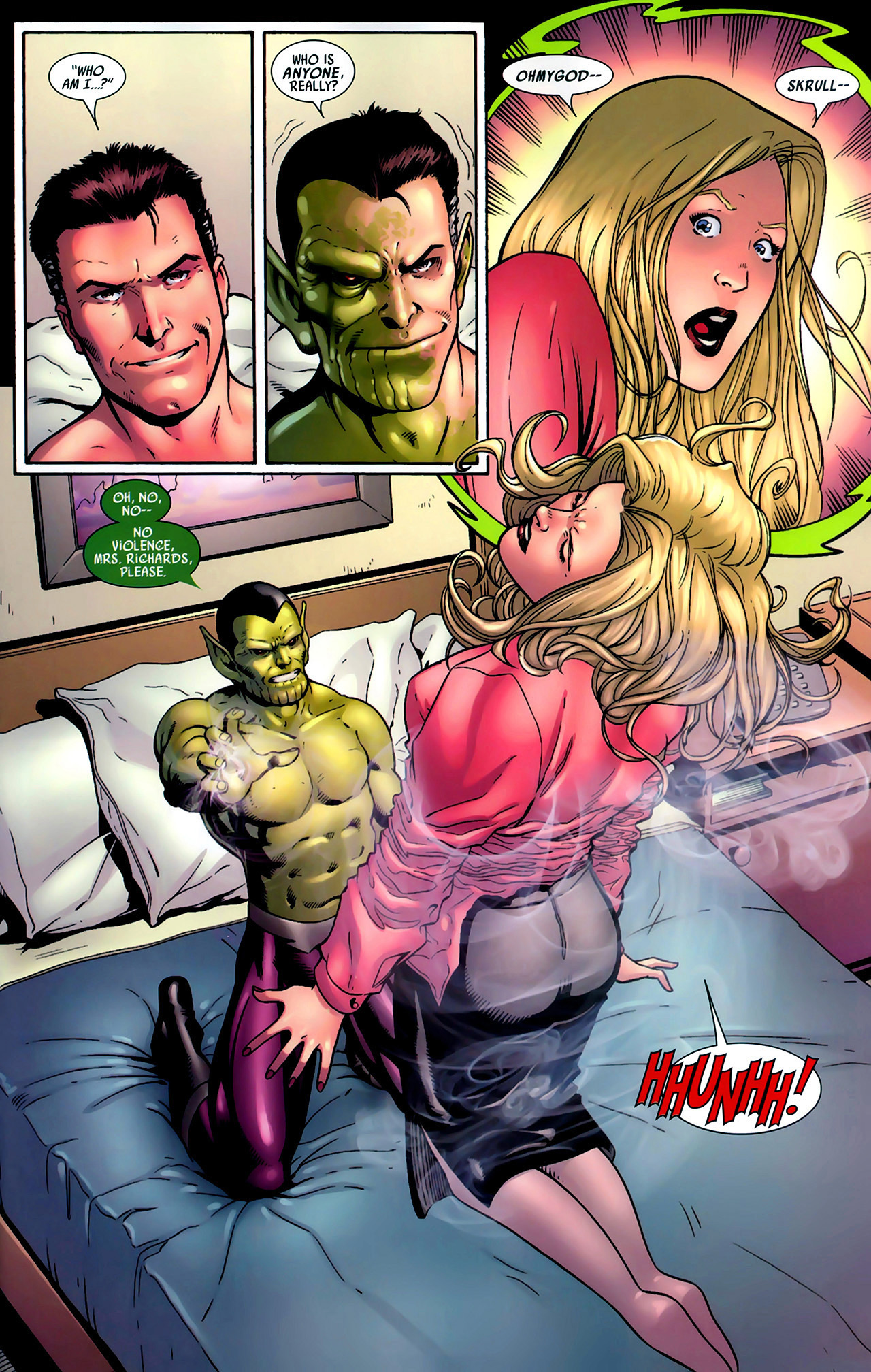 Read online Secret Invasion: Fantastic Four comic -  Issue #1 - 4