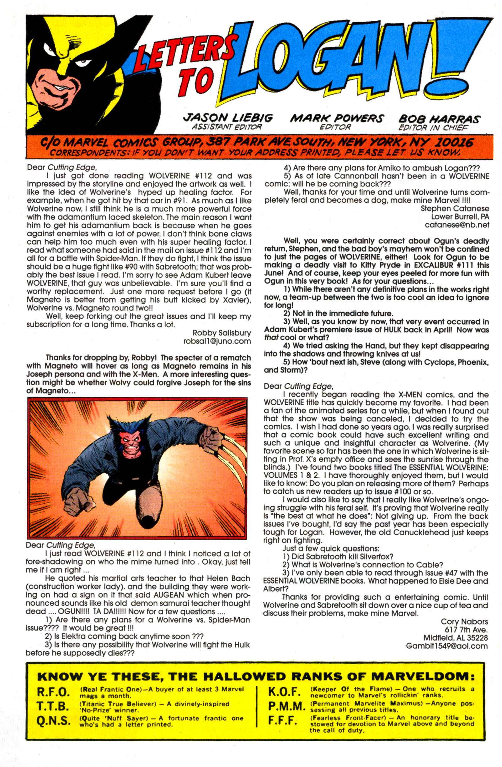 Read online Wolverine (1988) comic -  Issue #-1 - 24