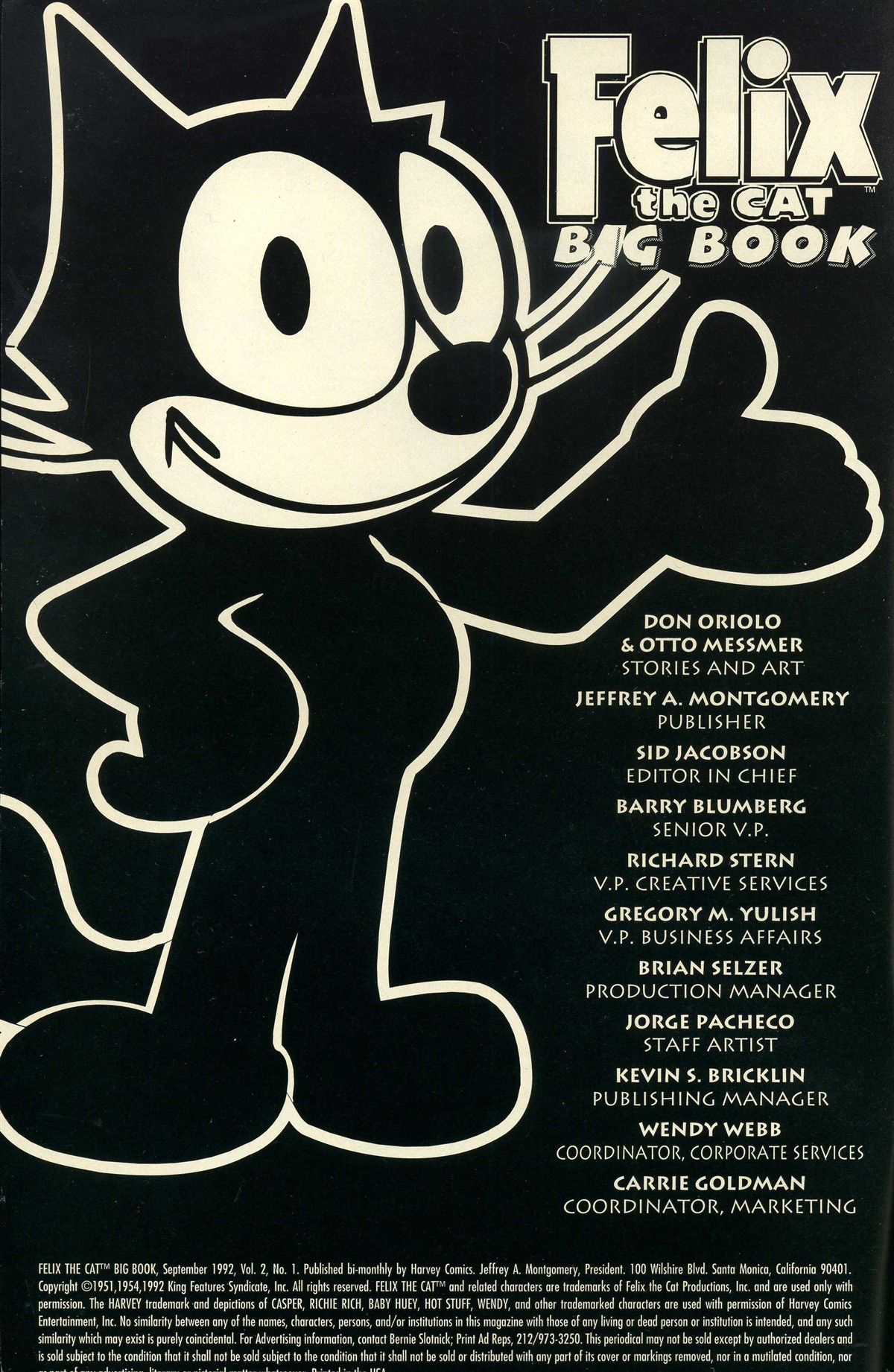 Read online Felix the Cat comic -  Issue #1 - 2