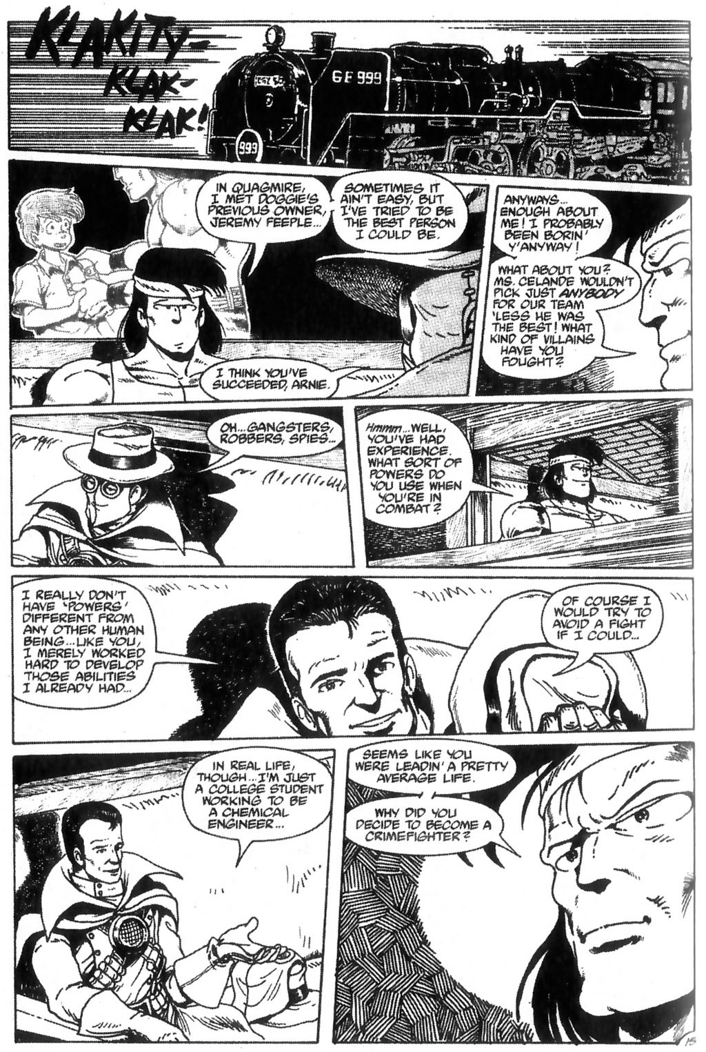 Read online Ninja High School (1986) comic -  Issue #16 - 17