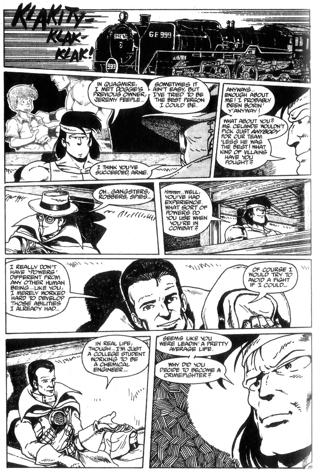 Read online Ninja High School (1986) comic -  Issue #16 - 17
