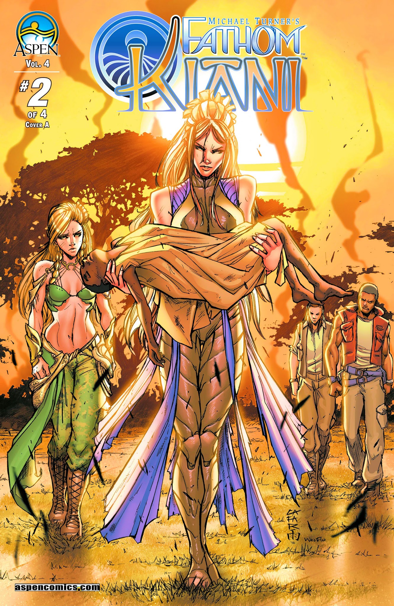 Read online Michael Turner's Fathom: Kiani (2015) comic -  Issue #2 - 1