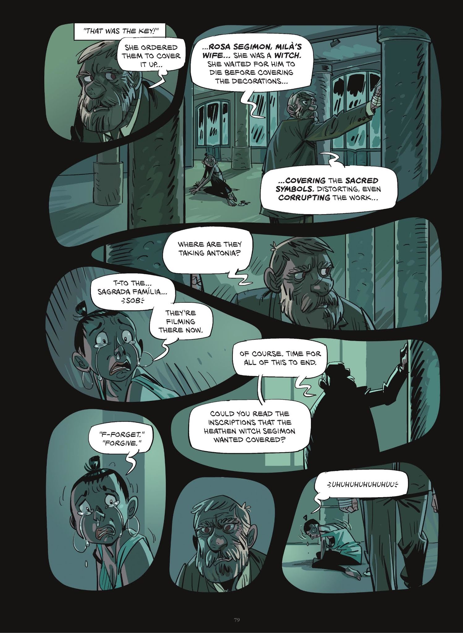 Read online The Ghost of Gaudi comic -  Issue # TPB - 79