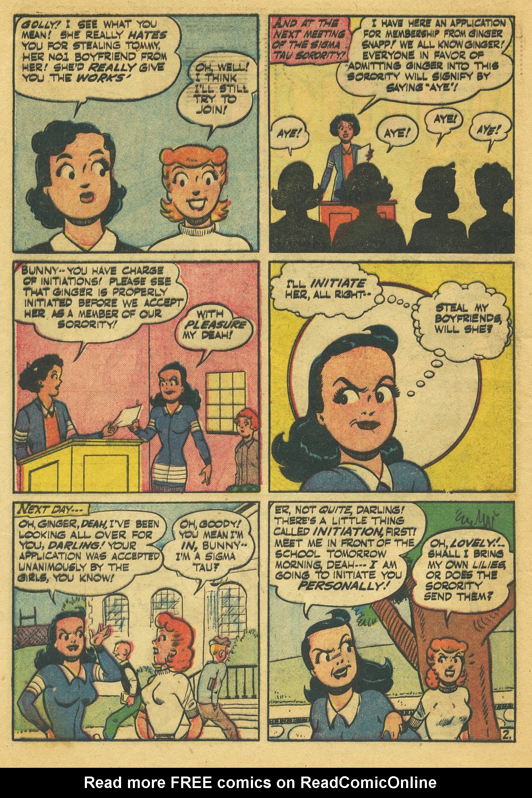 Read online Ginger comic -  Issue #2 - 28