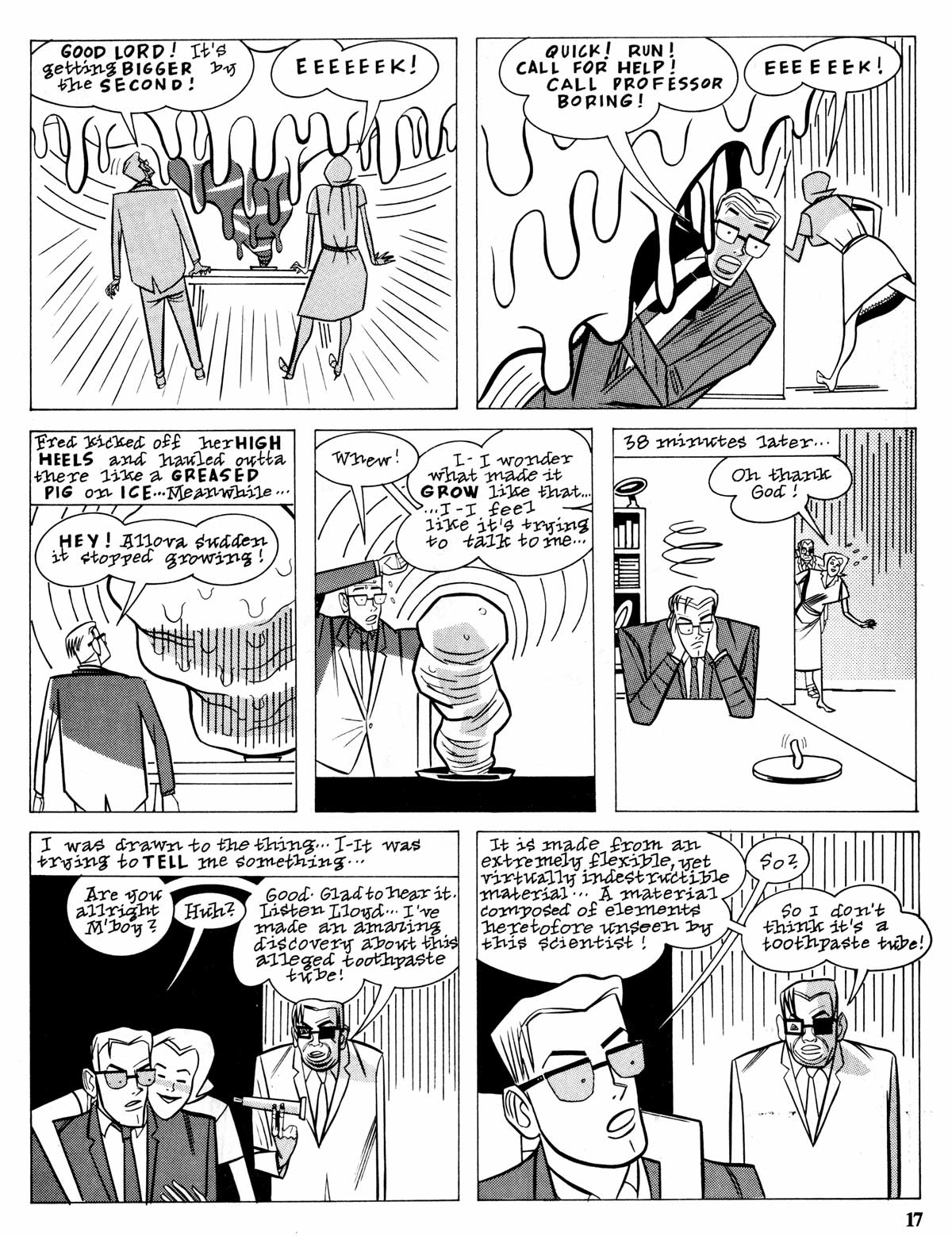 Read online Lloyd Llewellyn comic -  Issue #4 - 19