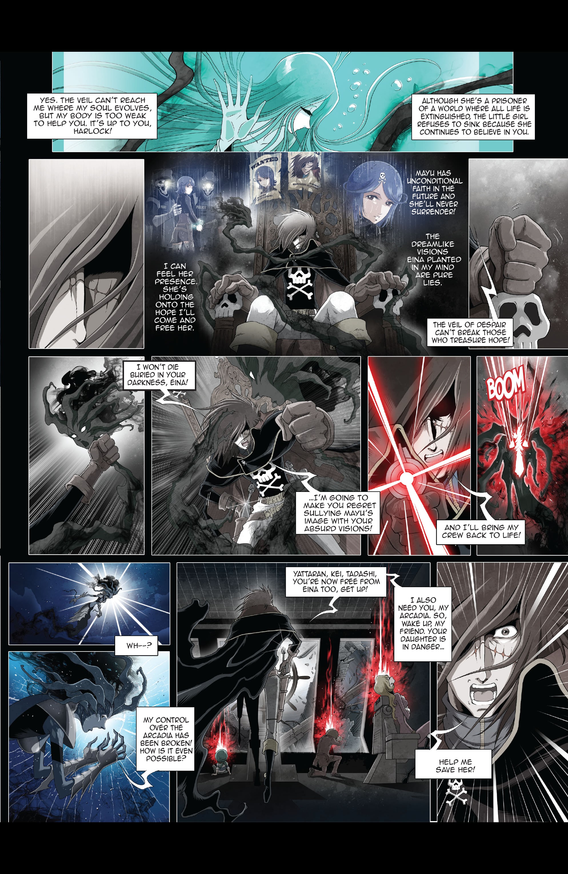 Read online Space Pirate Captain Harlock comic -  Issue #4 - 18
