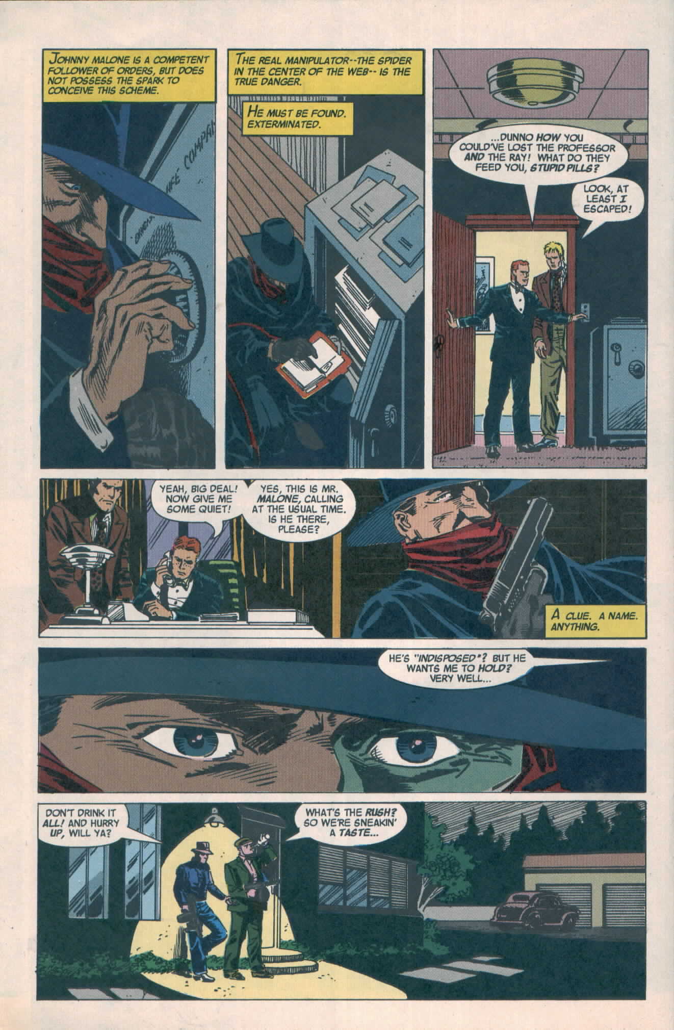 Read online The Shadow Strikes! comic -  Issue #5b - 23