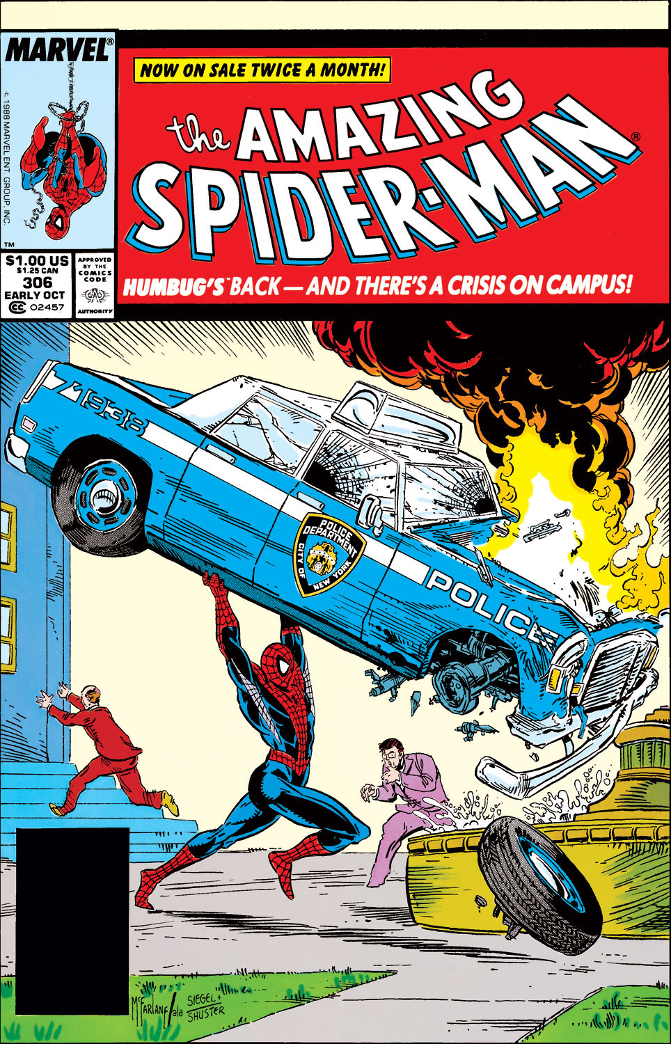 Read online The Amazing Spider-Man (1963) comic -  Issue #306 - 1