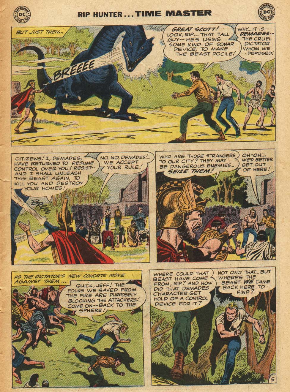 Read online Rip Hunter...Time Master comic -  Issue #2 - 7