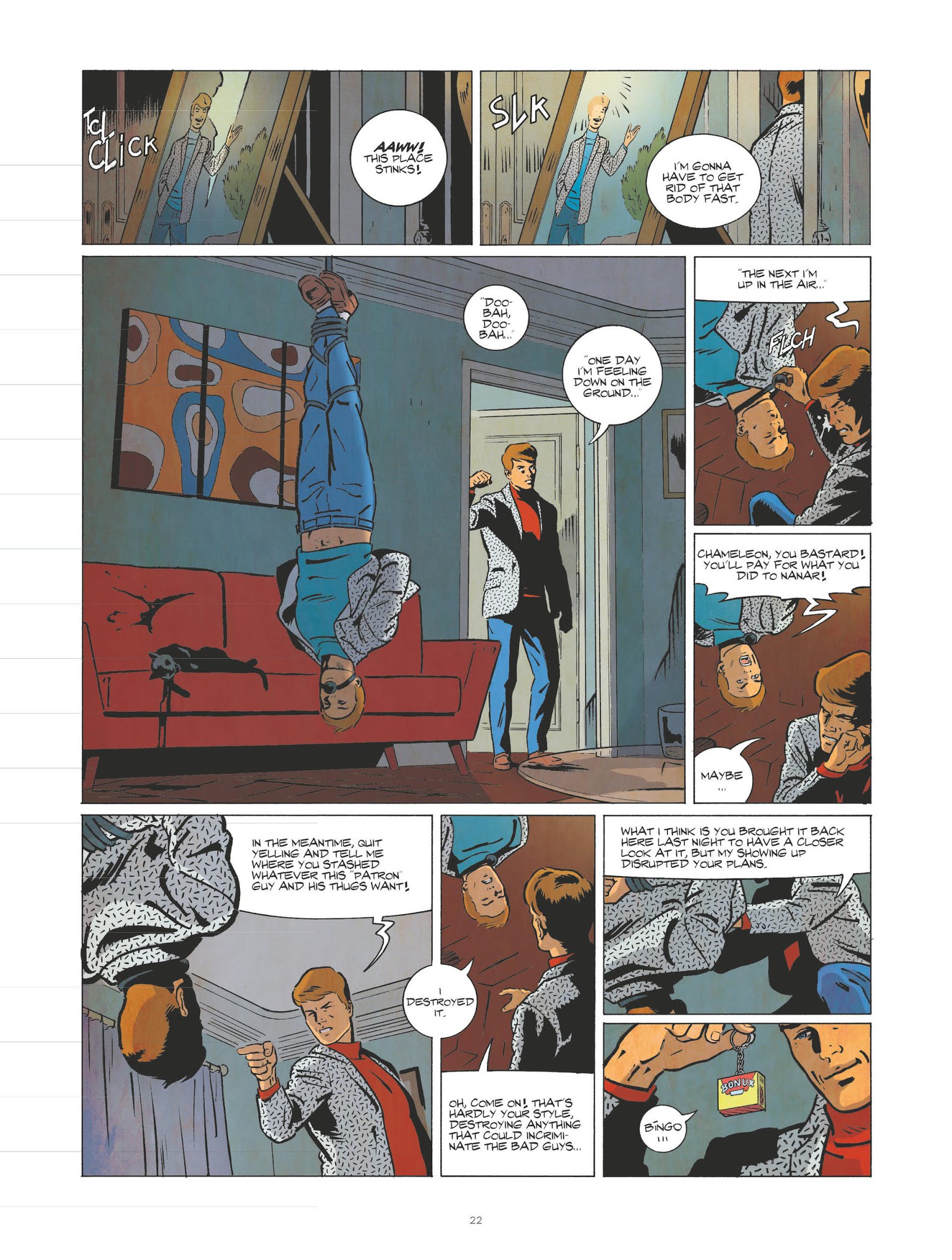 Read online The Mighty Return of Ric Hochet comic -  Issue #1 - 22