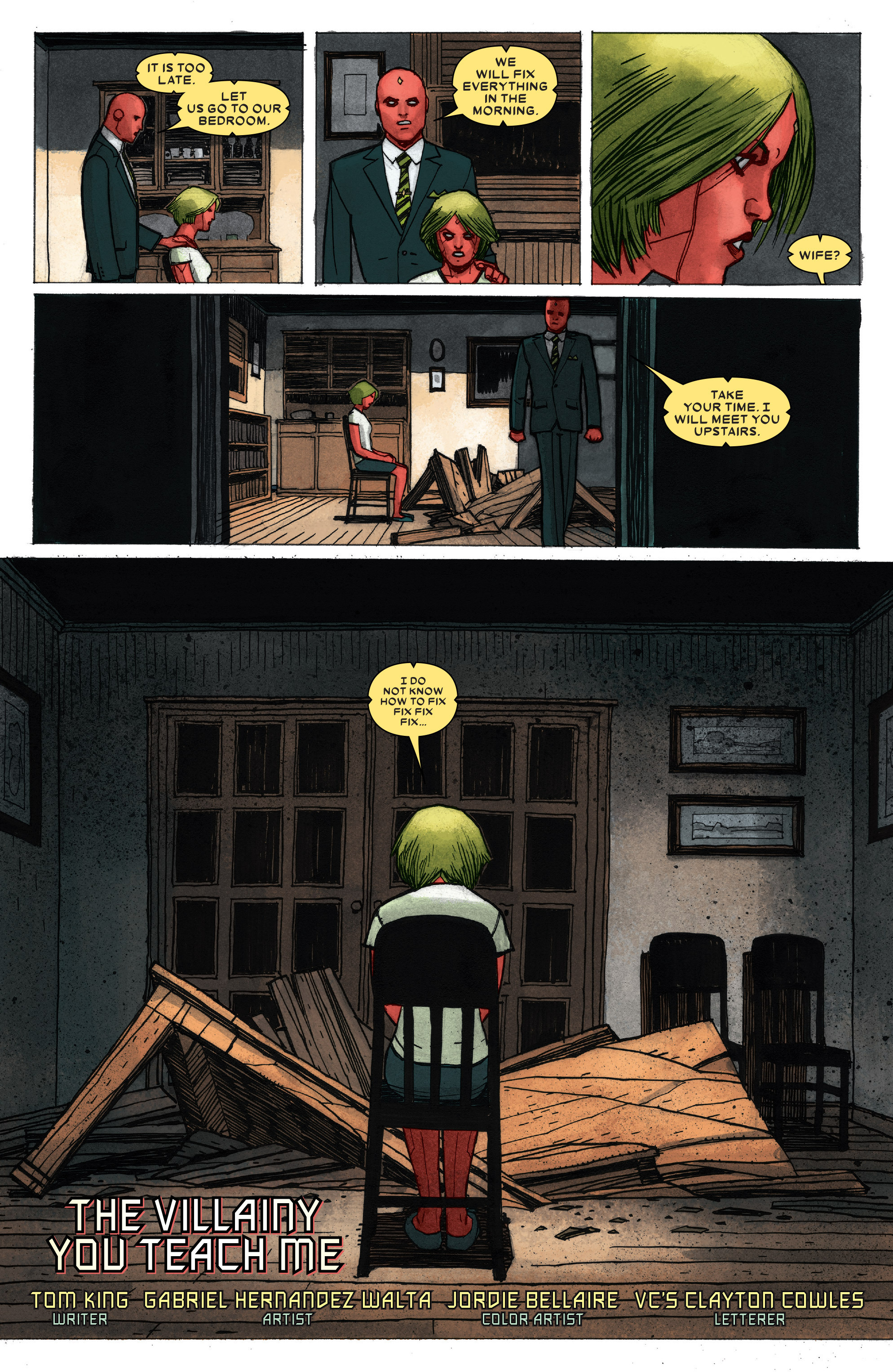 Read online Vision comic -  Issue #5 - 22