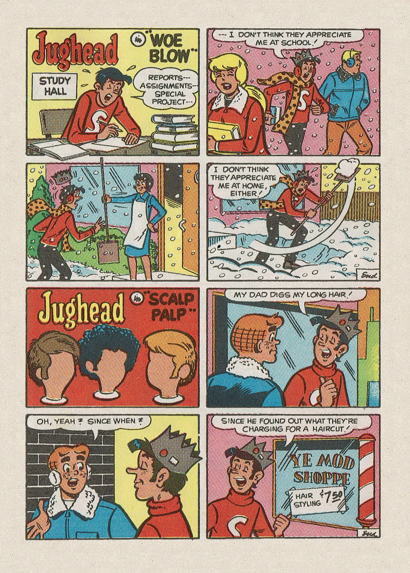 Read online Jughead Jones Comics Digest comic -  Issue #68 - 41