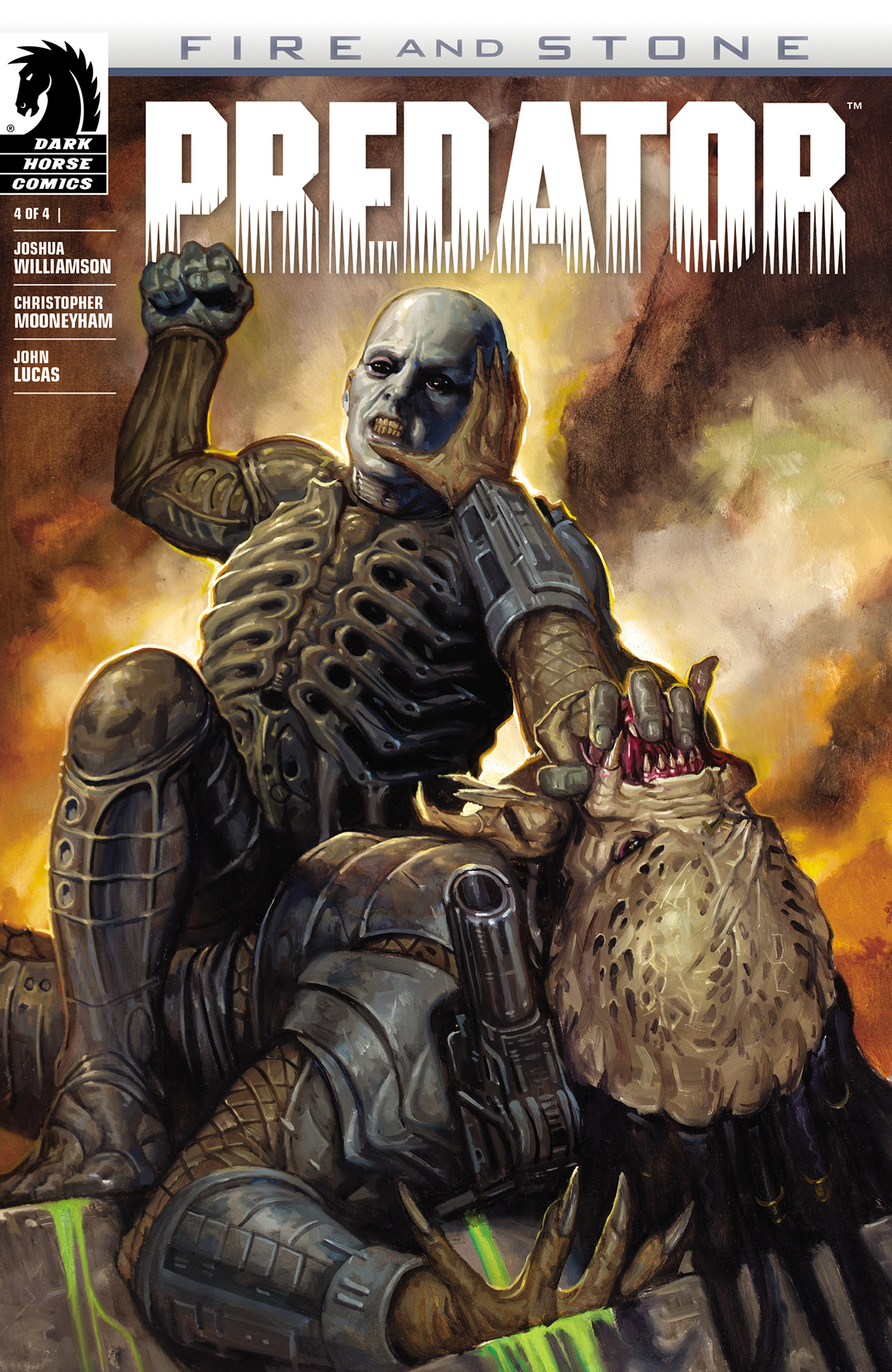 Read online Predator: Fire and Stone comic -  Issue #4 - 1