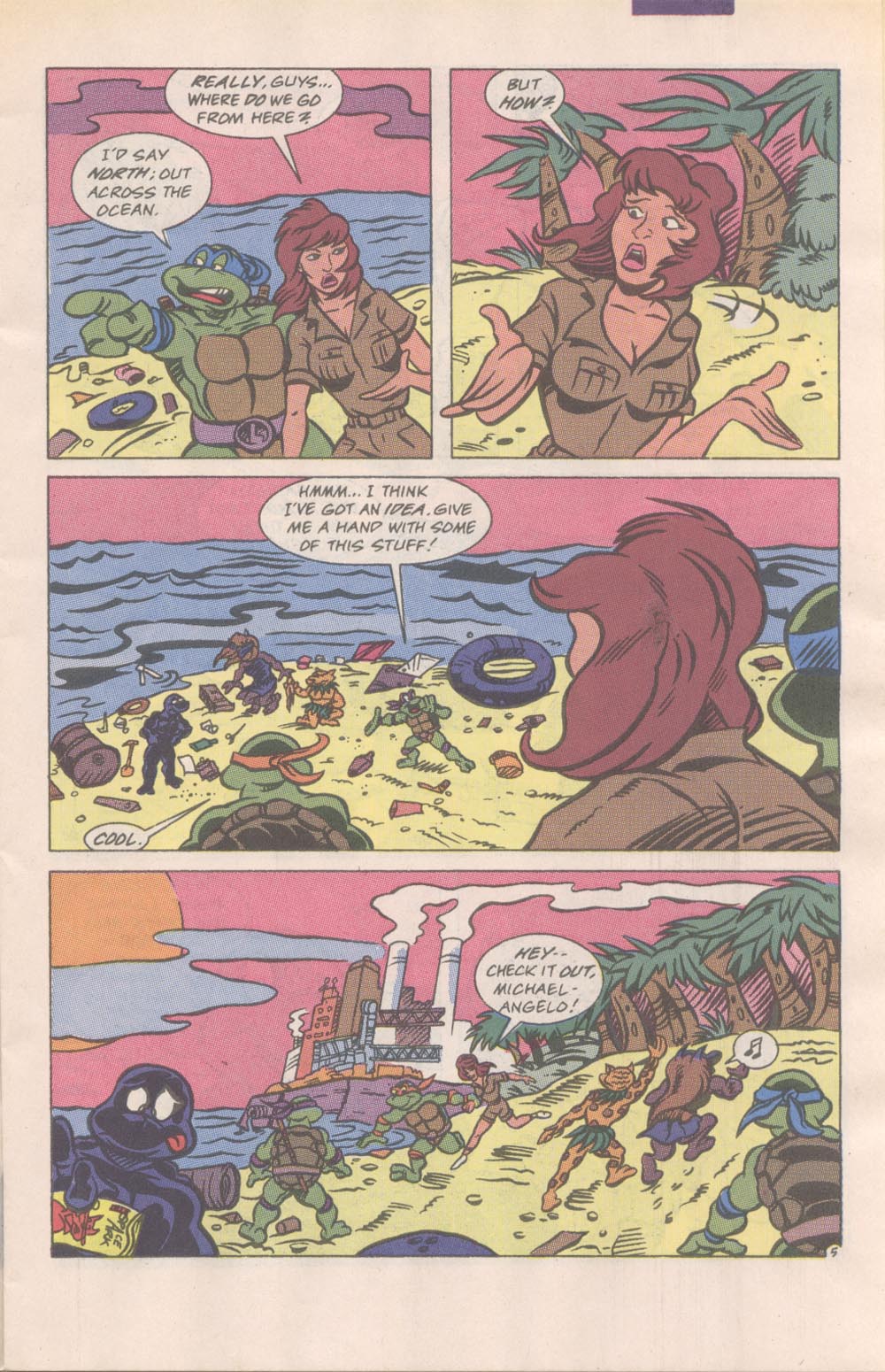 Read online Teenage Mutant Ninja Turtles Adventures (1989) comic -  Issue #16 - 6
