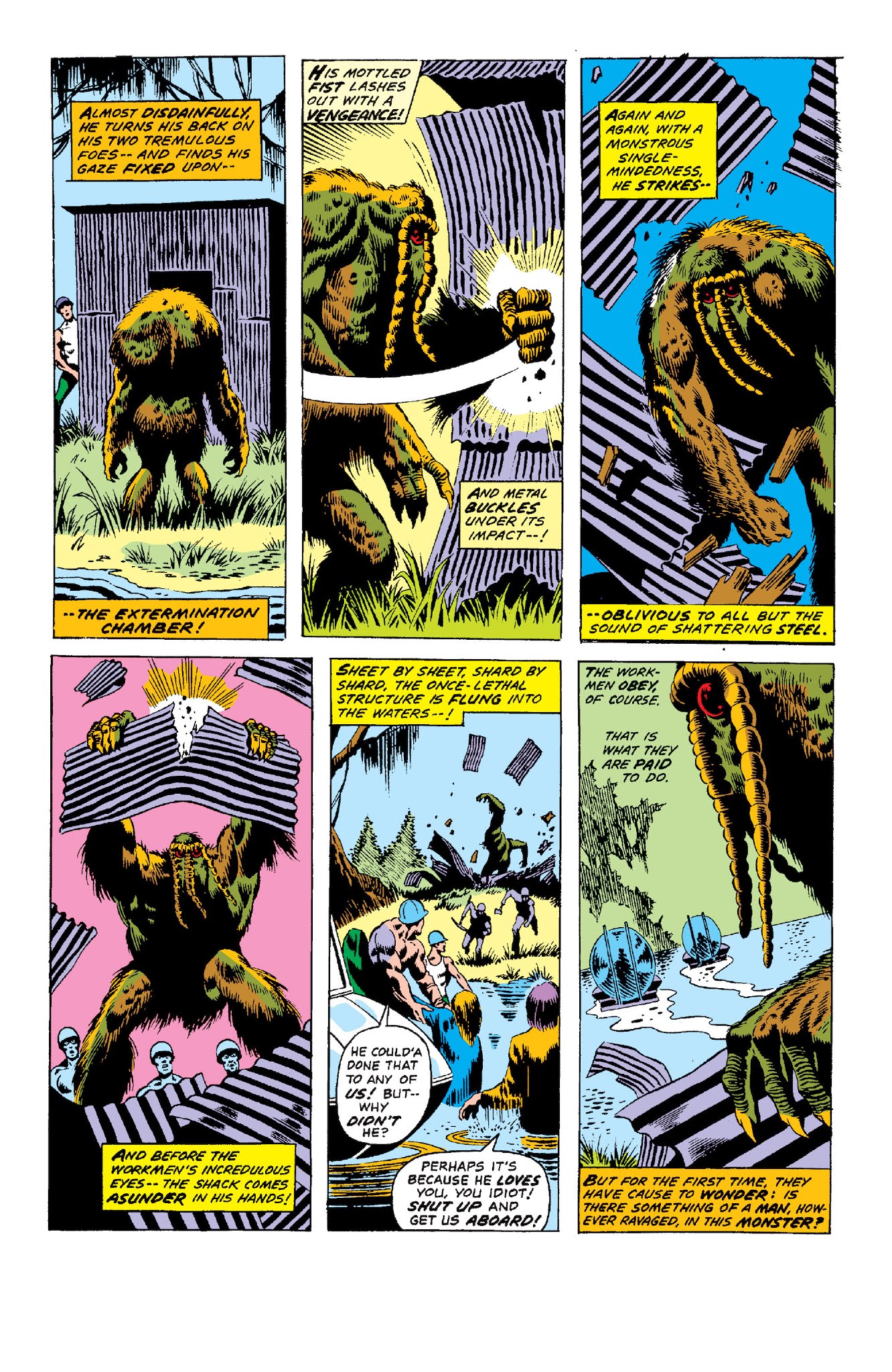 Read online Man-Thing by Steve Gerber: The Complete Collection comic -  Issue # TPB 1 (Part 3) - 99