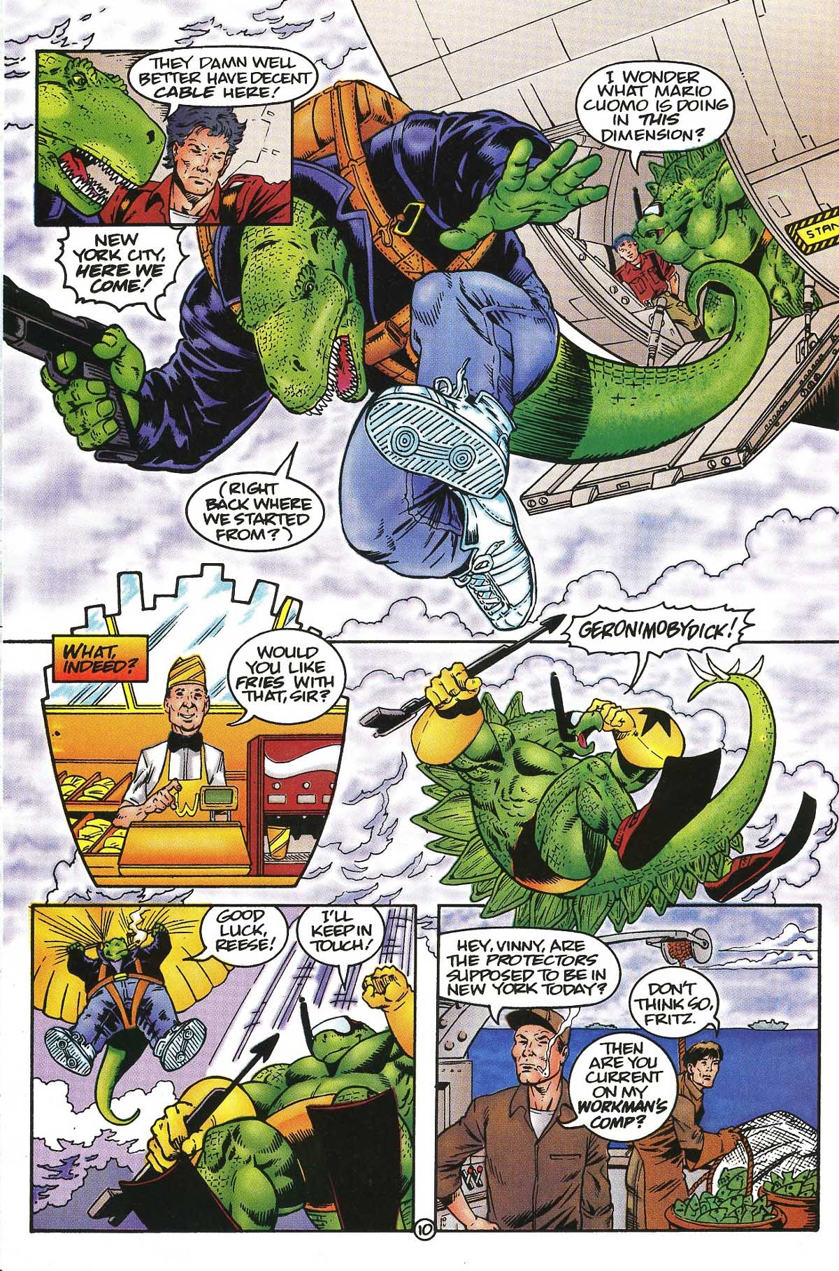 Read online Dinosaurs For Hire comic -  Issue #9 - 14