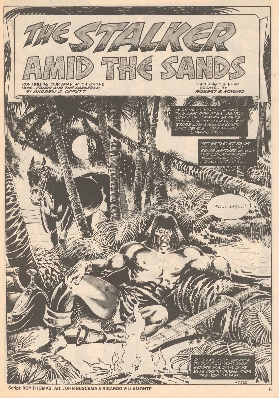 The Savage Sword Of Conan issue 54 - Page 5