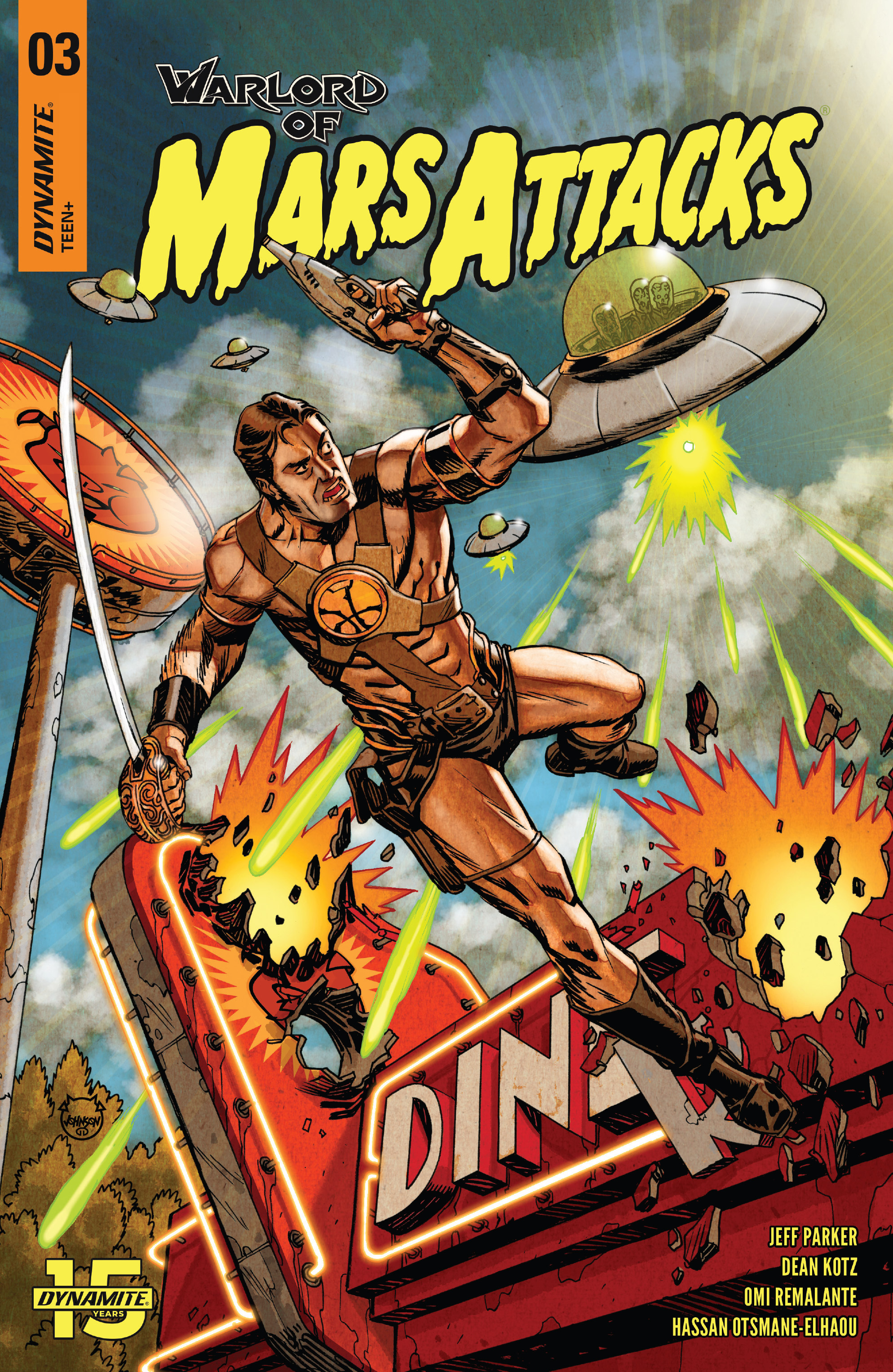 Read online Warlord of Mars Attacks comic -  Issue #3 - 1