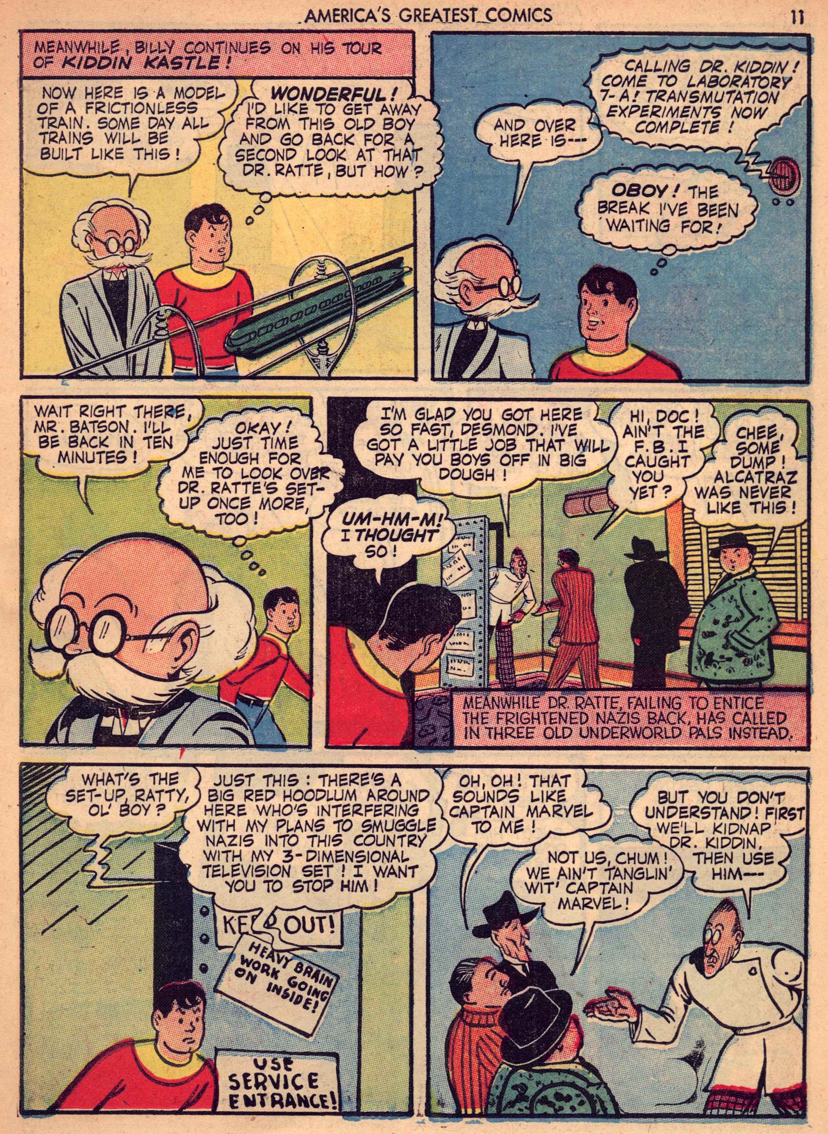 Read online America's Greatest Comics comic -  Issue #7 - 10