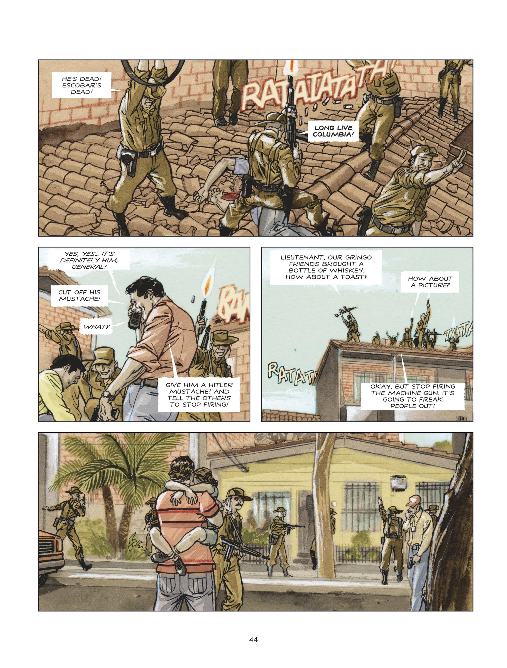 Read online Escobar - El Patrón comic -  Issue #3 - 42