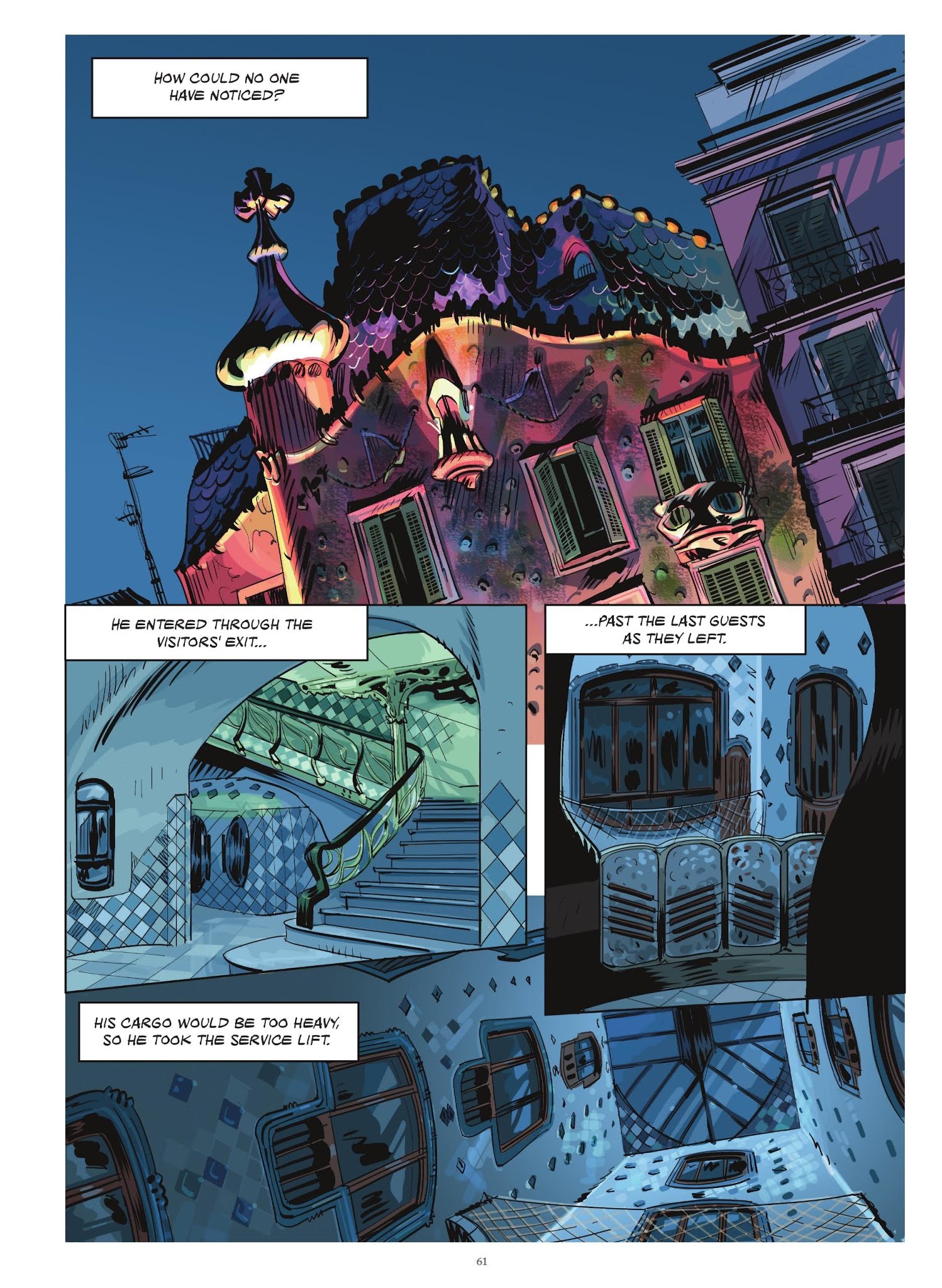 Read online The Ghost of Gaudi comic -  Issue # TPB - 61