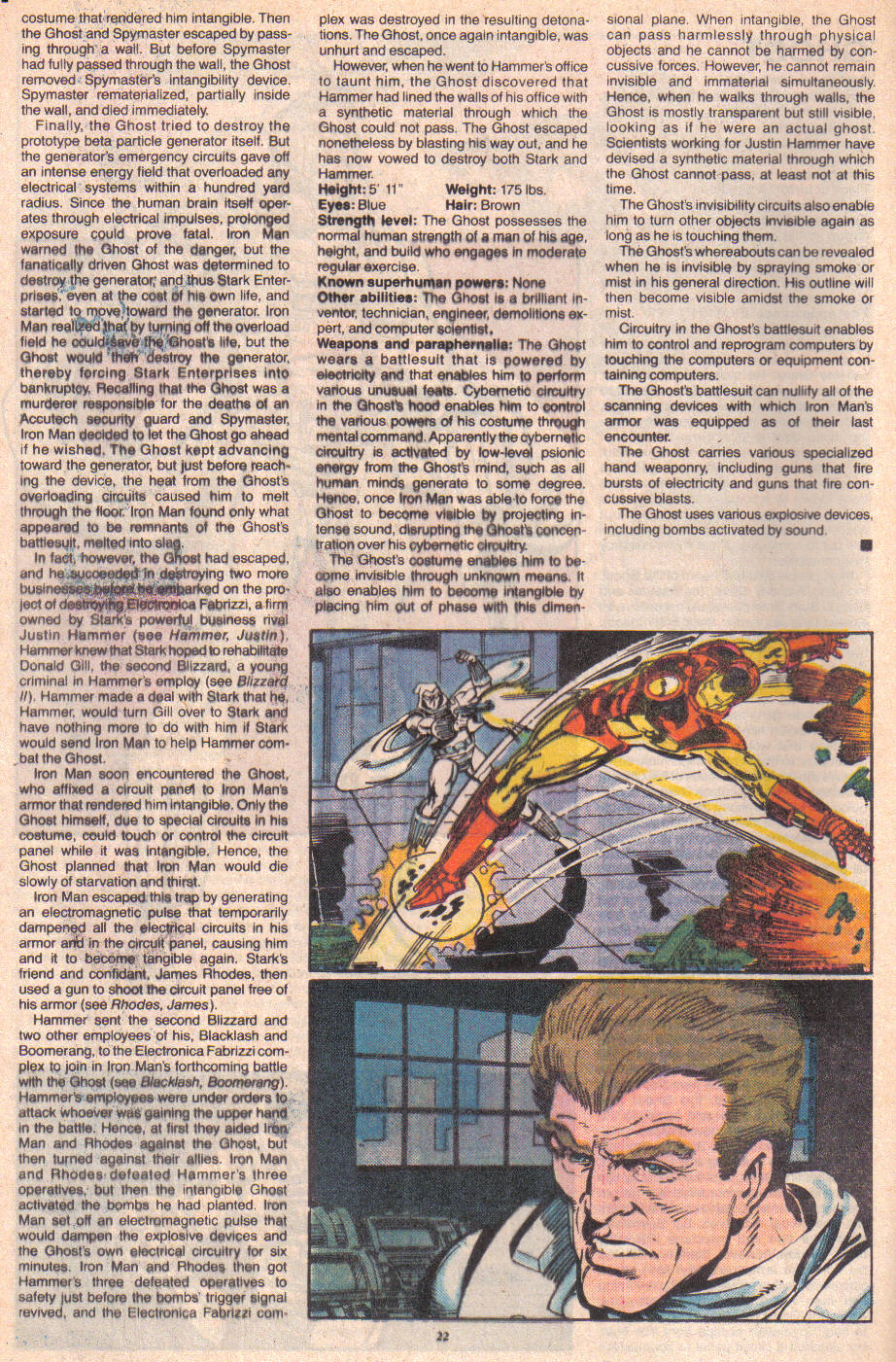 Read online The Official Handbook of the Marvel Universe: Update '89 comic -  Issue #3 - 24