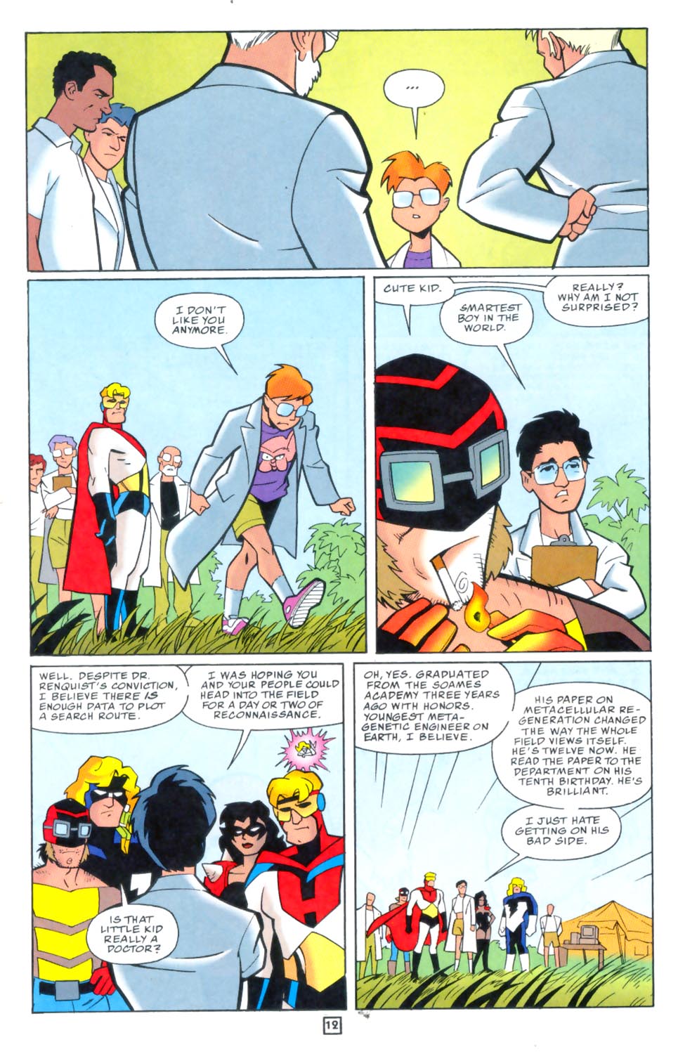 Read online Young Heroes in Love comic -  Issue #10 - 14