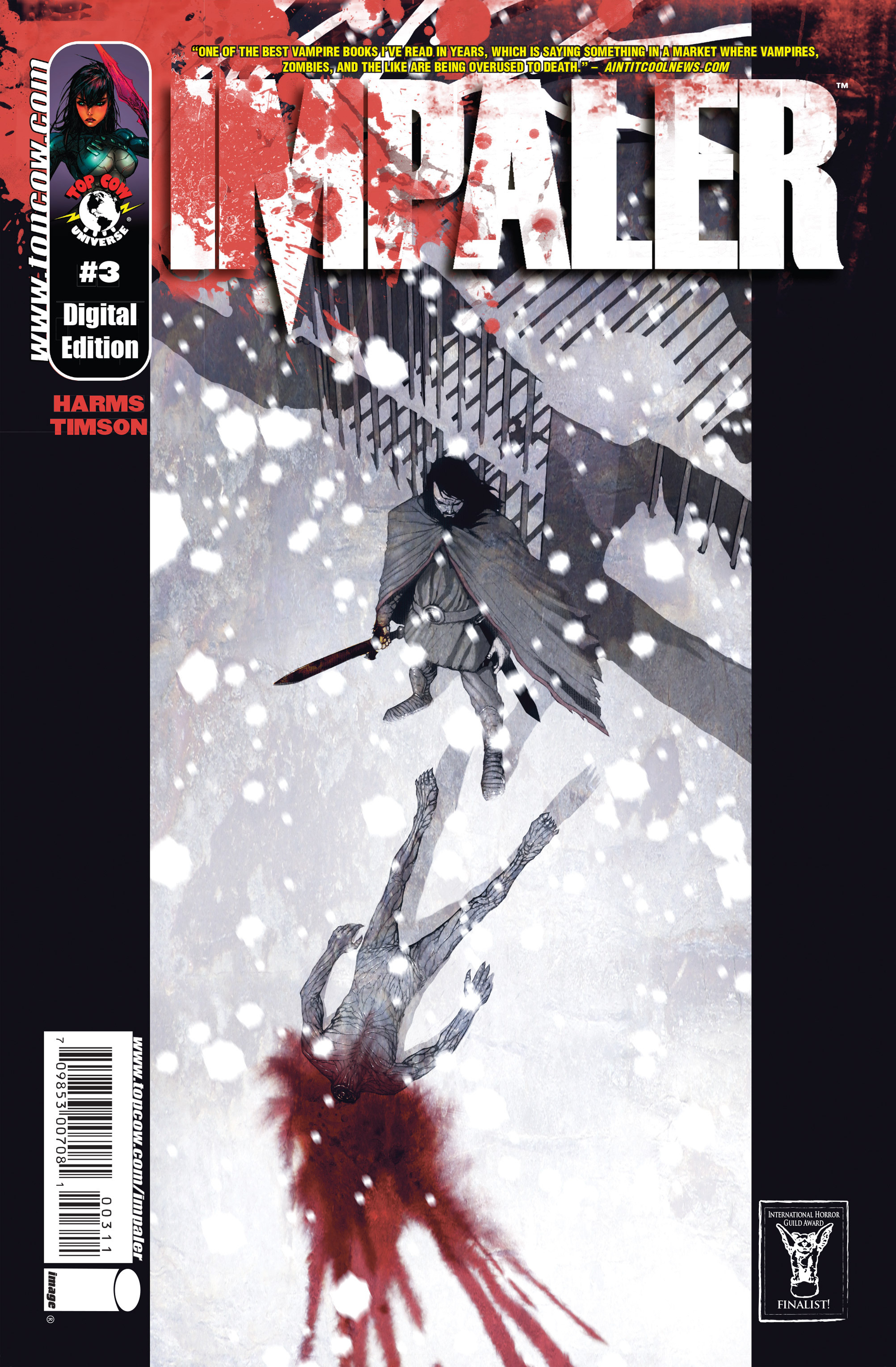 Read online Impaler (2008) comic -  Issue #3 - 1