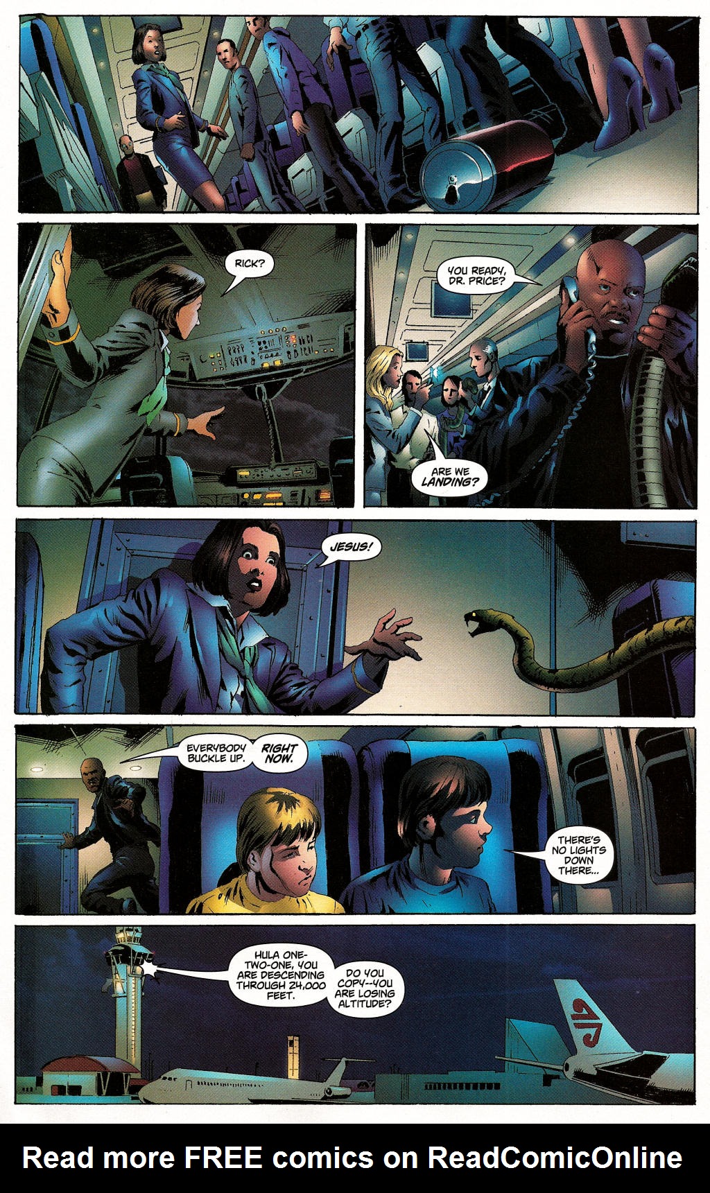 Read online Snakes on a Plane comic -  Issue #2 - 19