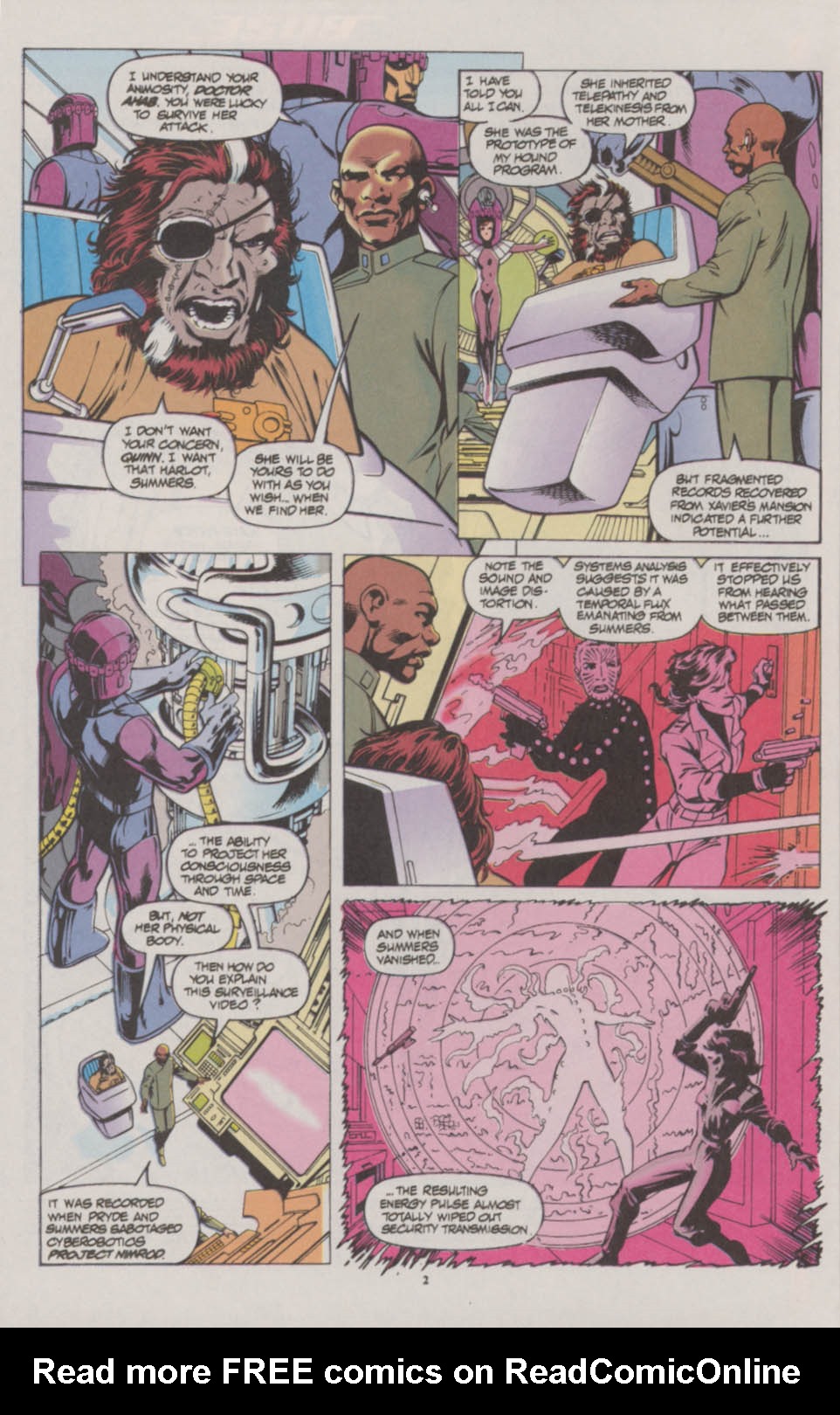 Read online Excalibur (1988) comic -  Issue #66 - 3