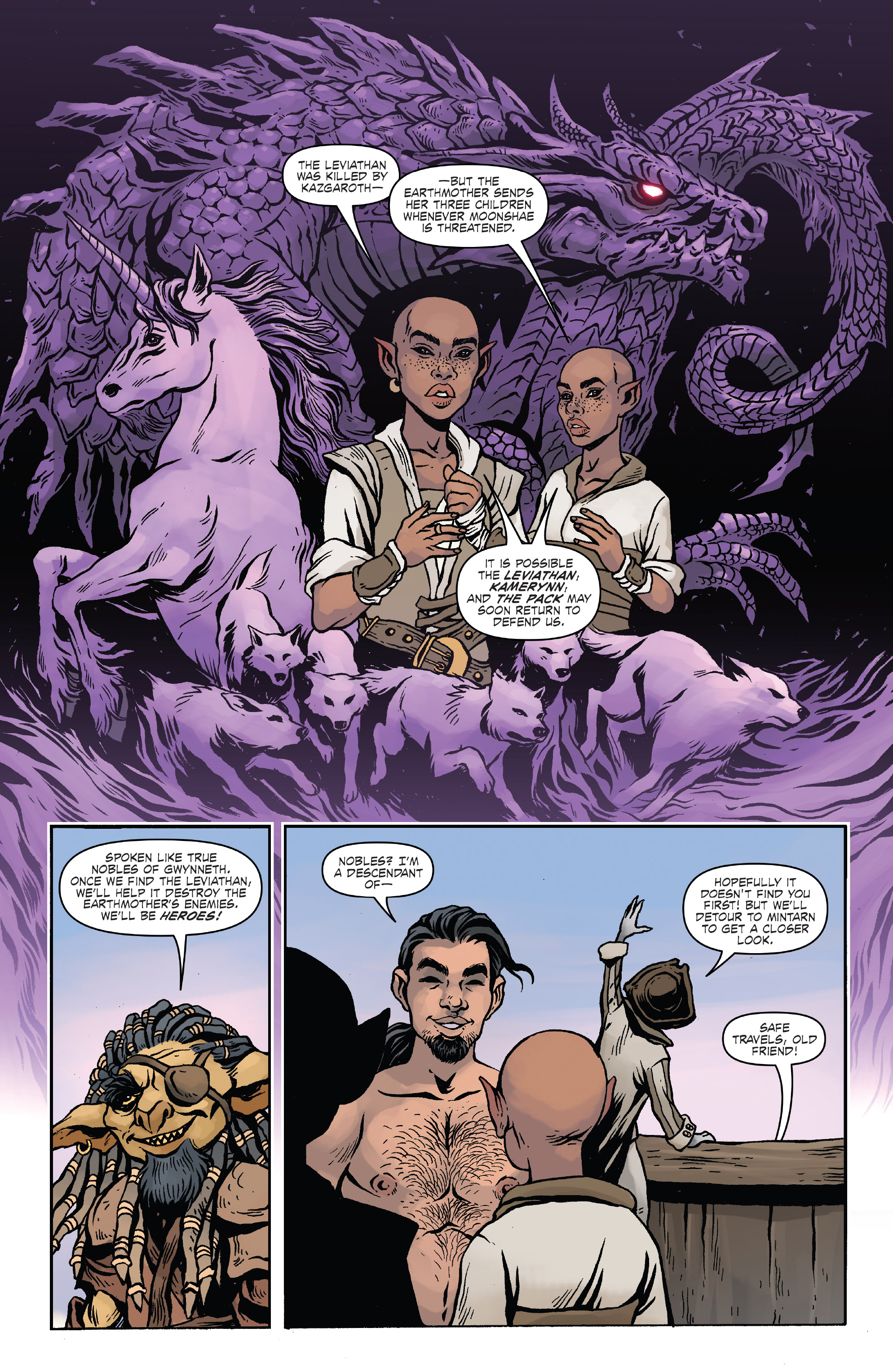 Read online Dungeon & Dragons: A Darkened Wish comic -  Issue #2 - 9