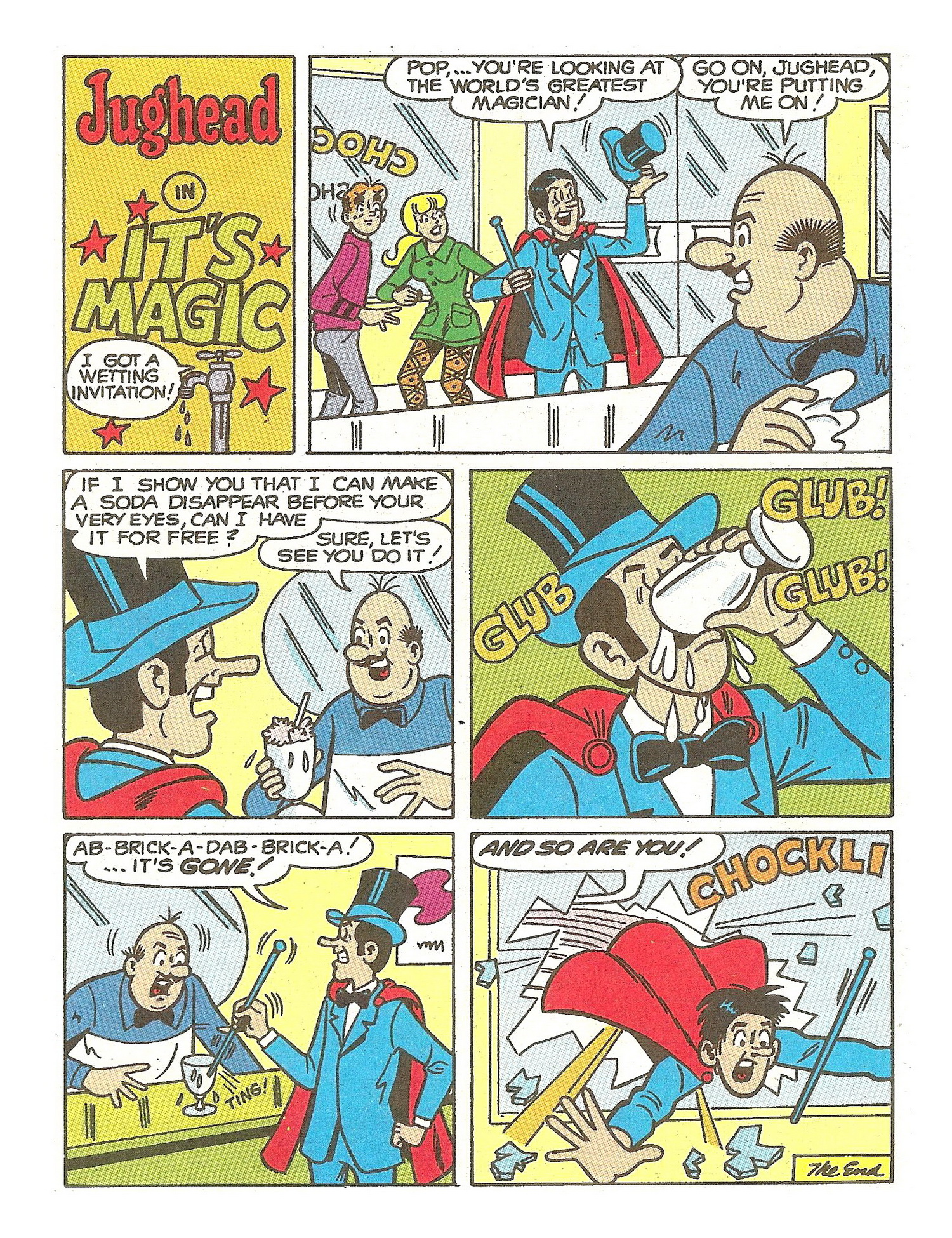 Read online Jughead Jones Comics Digest comic -  Issue #93 - 92