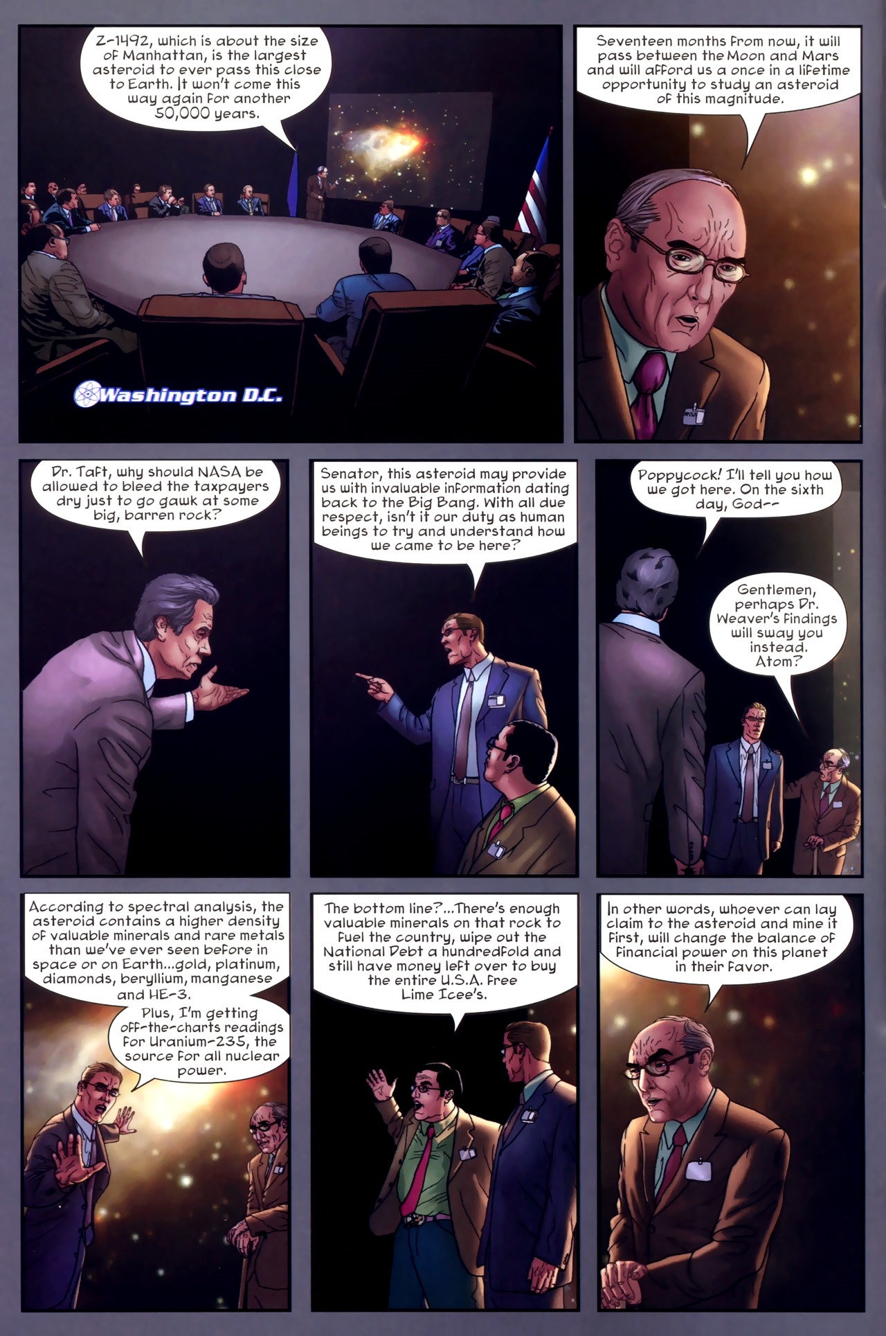 Read online Zero-G comic -  Issue #1 - 6