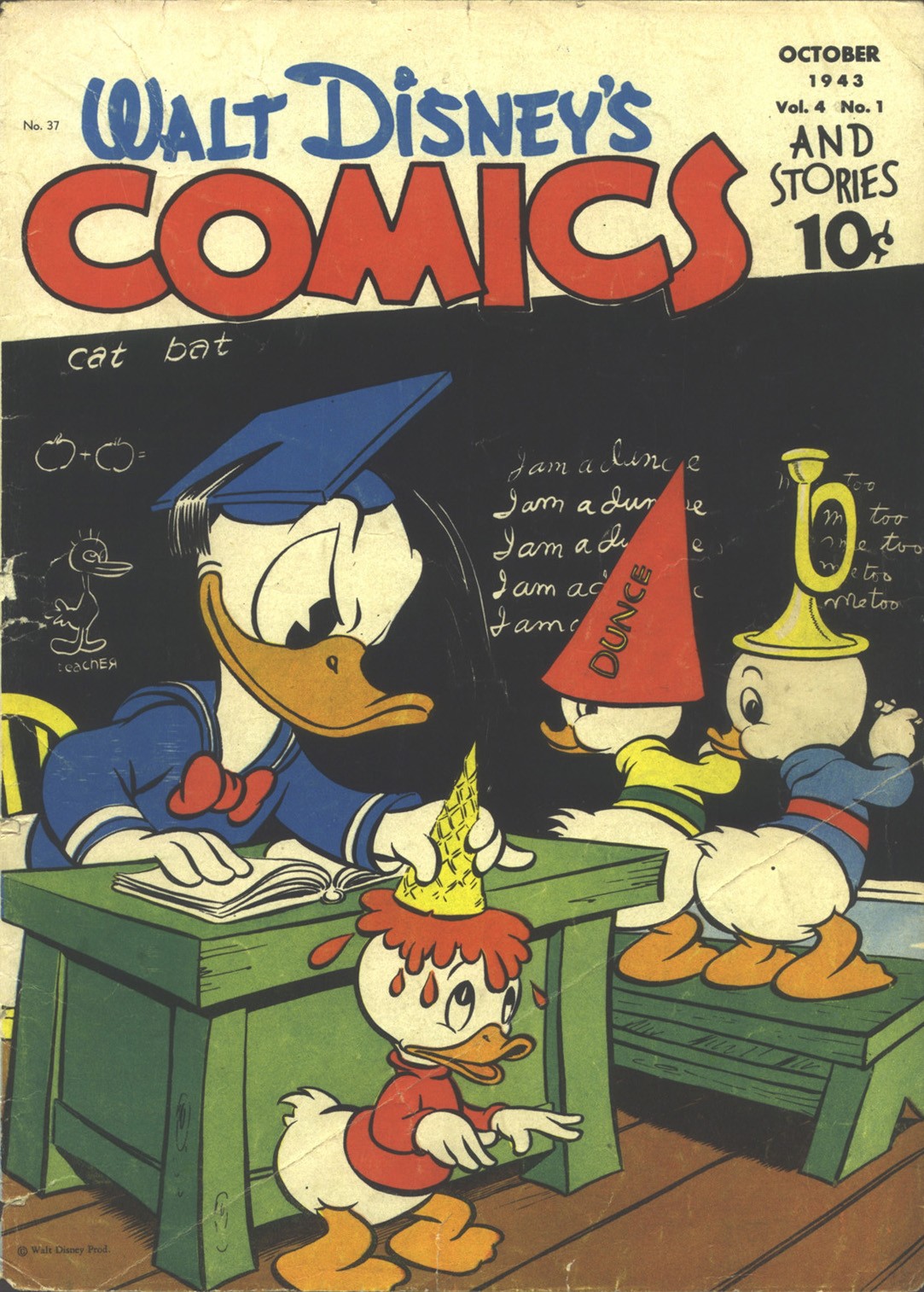 Read online Walt Disney's Comics and Stories comic -  Issue #37 - 1