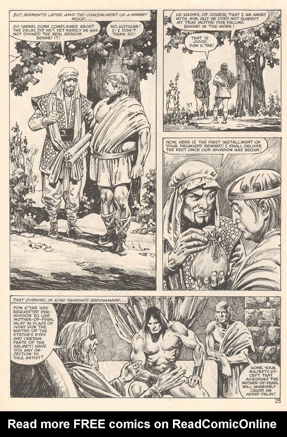 Read online The Savage Sword Of Conan comic -  Issue #80 - 25
