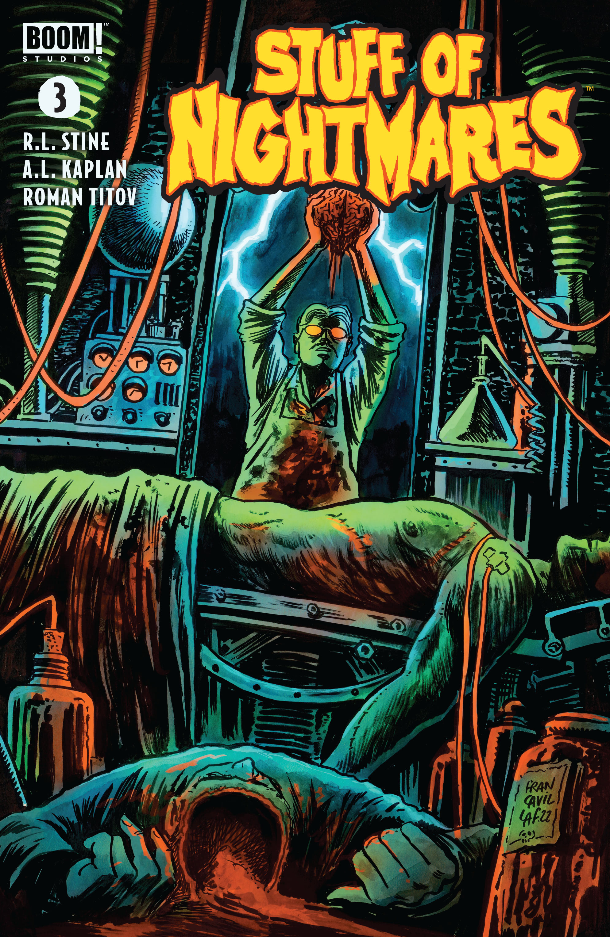 Read online Stuff of Nightmares comic -  Issue #3 - 1