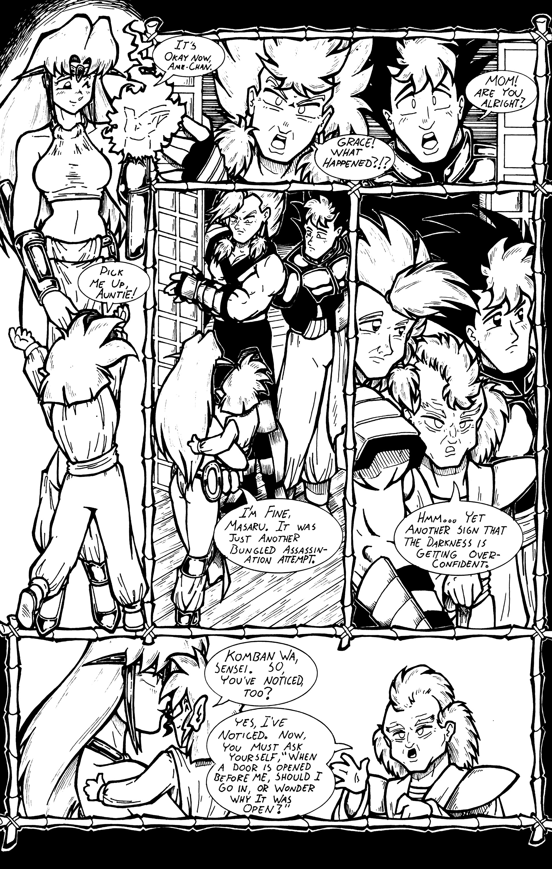 Read online Druid Warrior Grace comic -  Issue # Full - 15