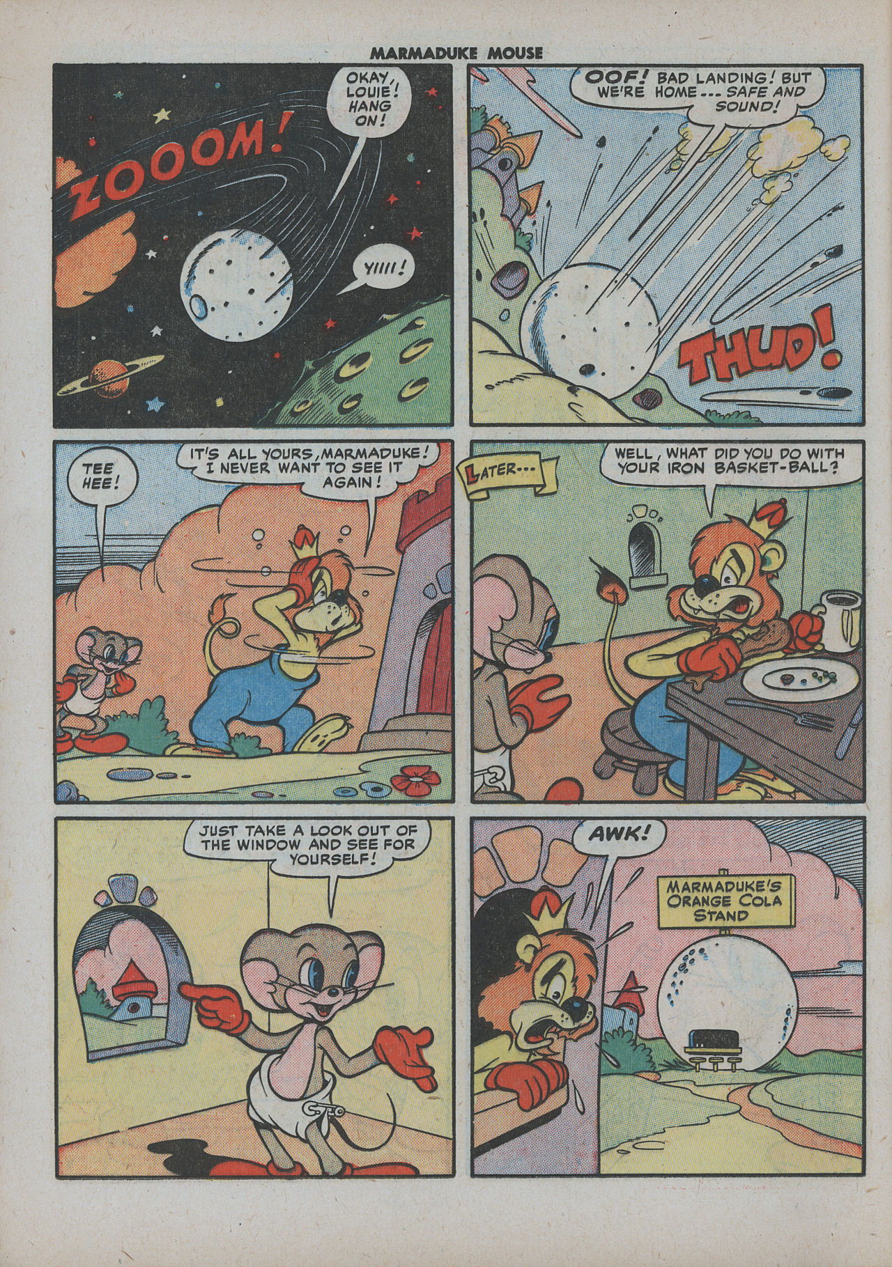 Read online Marmaduke Mouse comic -  Issue #24 - 20