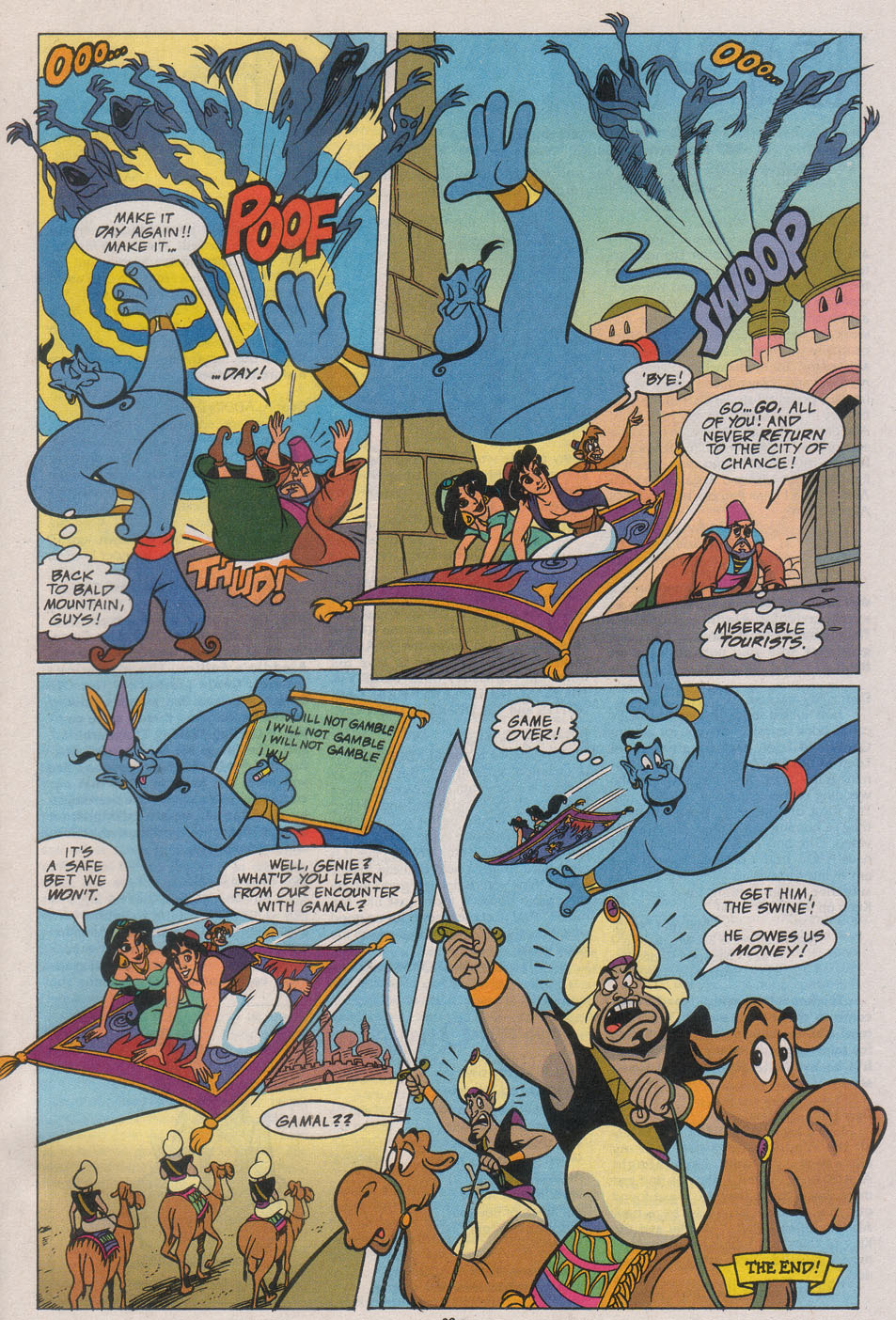 Read online Disney's Aladdin comic -  Issue #10 - 28