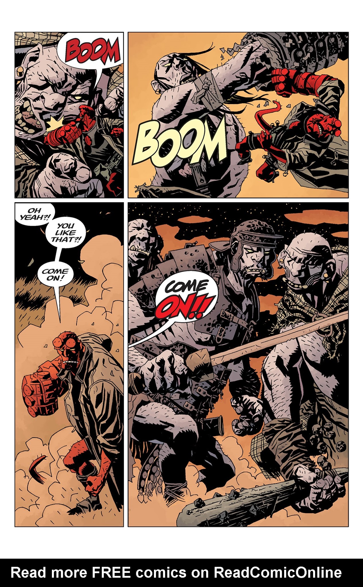 Read online Hellboy: The Wild Hunt comic -  Issue #2 - 11