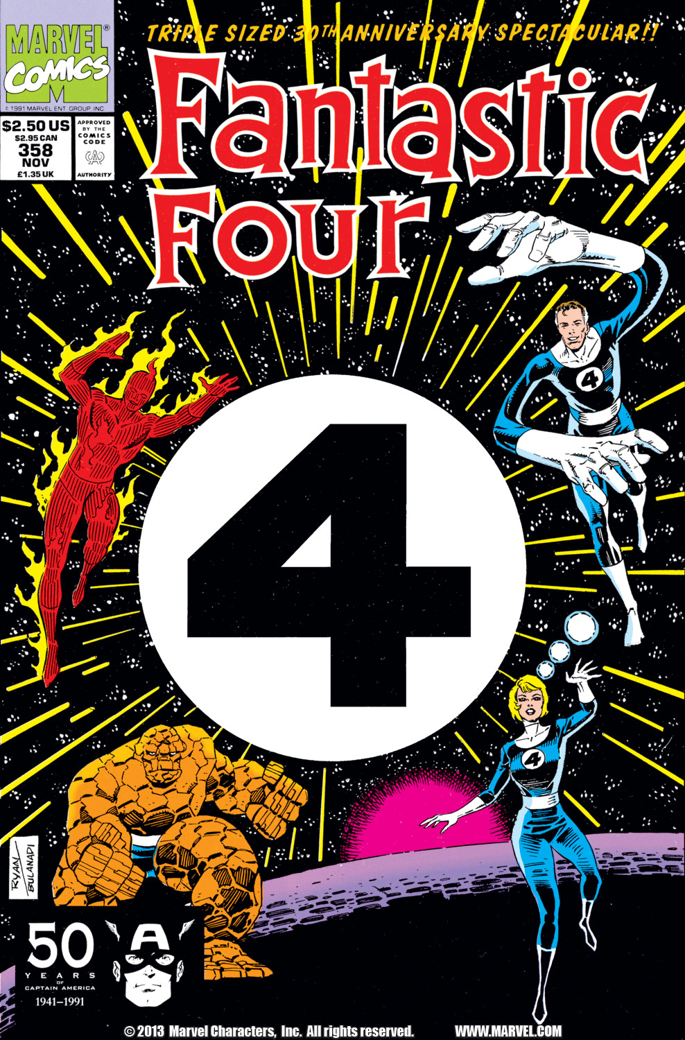 Read online Fantastic Four (1961) comic -  Issue #358 - 1