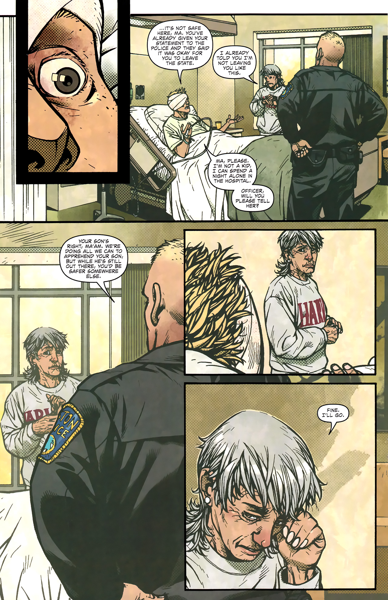 Read online The Cape comic -  Issue #3 - 16