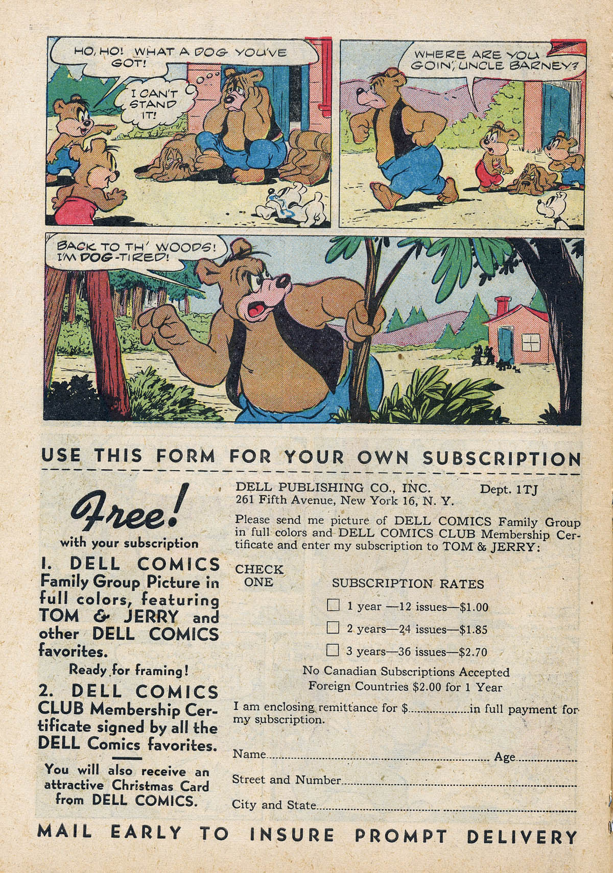 Read online Tom & Jerry Comics comic -  Issue #78 - 50