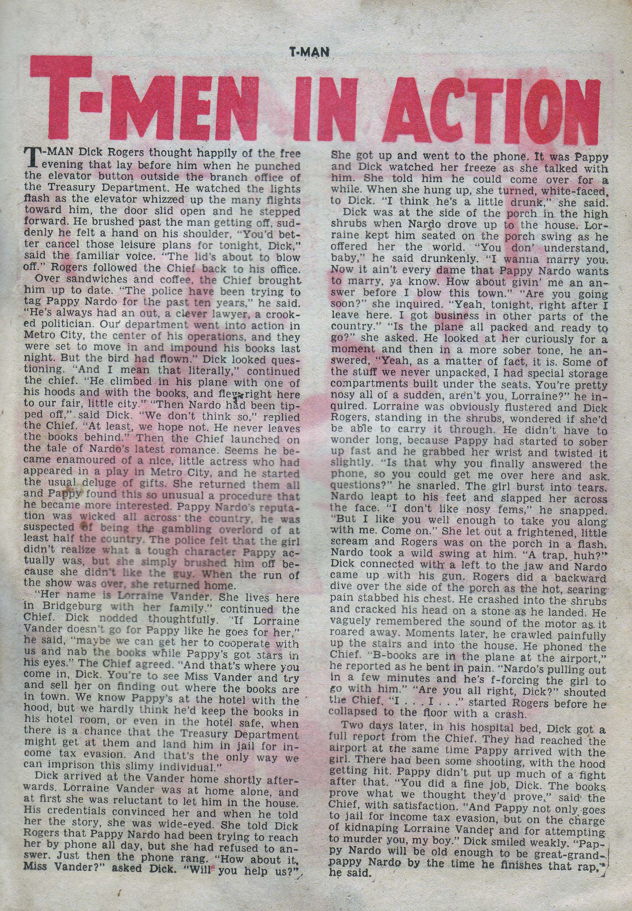 Read online T-Man: World Wide Trouble Shooter comic -  Issue #9 - 25