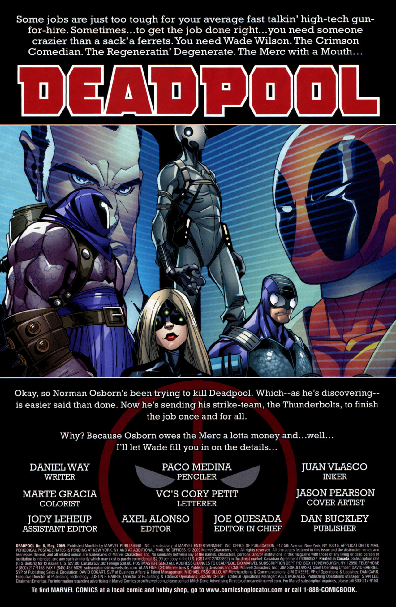 Read online Deadpool (2008) comic -  Issue #8 - 2