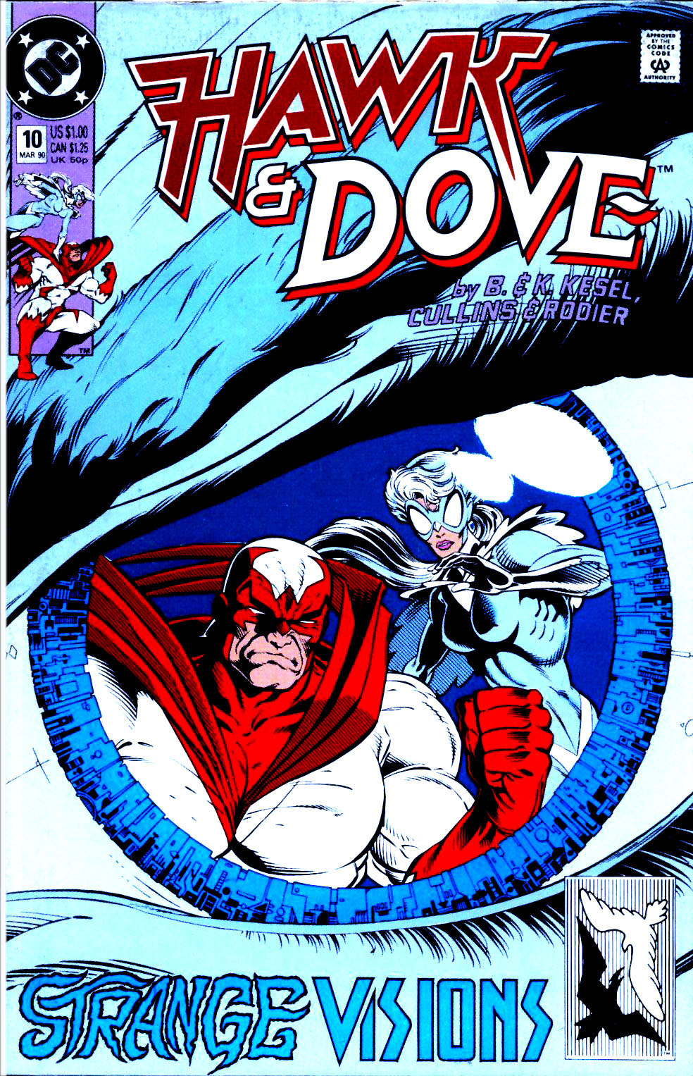 Hawk and Dove (1989) issue 10 - Page 1