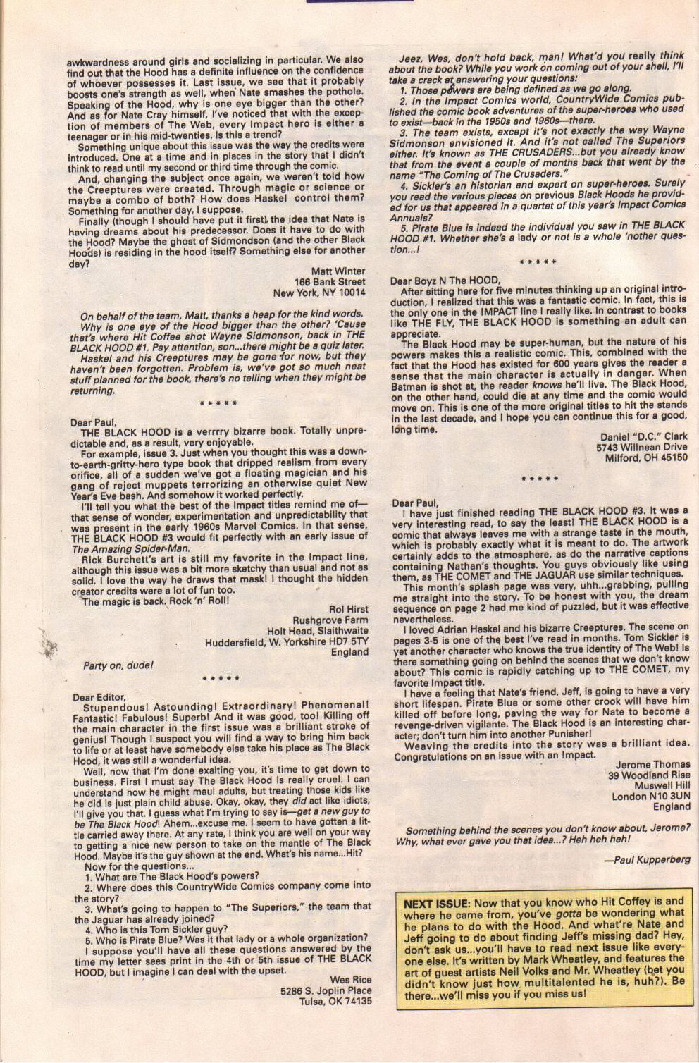 Read online The Black Hood (1991) comic -  Issue #7 - 34