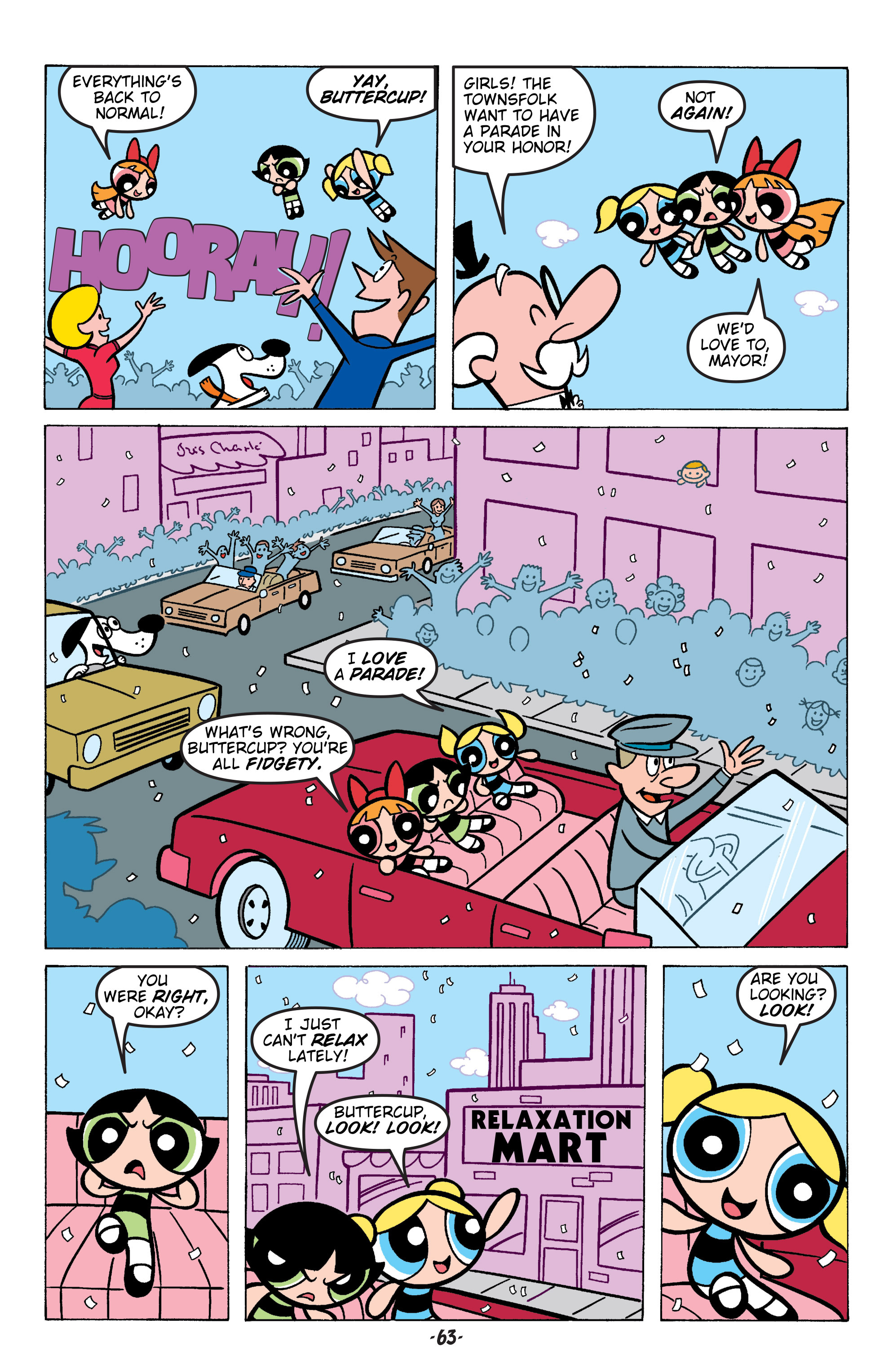 Read online Powerpuff Girls Classics comic -  Issue # TPb 4 - 64