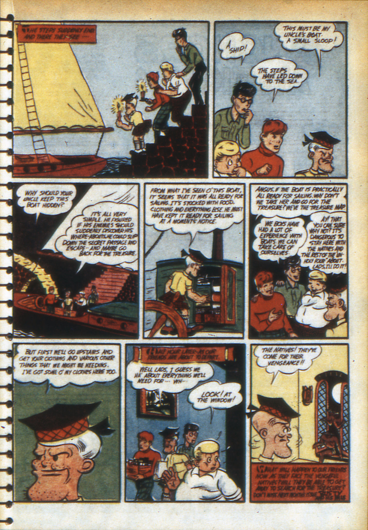 Read online Adventure Comics (1938) comic -  Issue #49 - 53