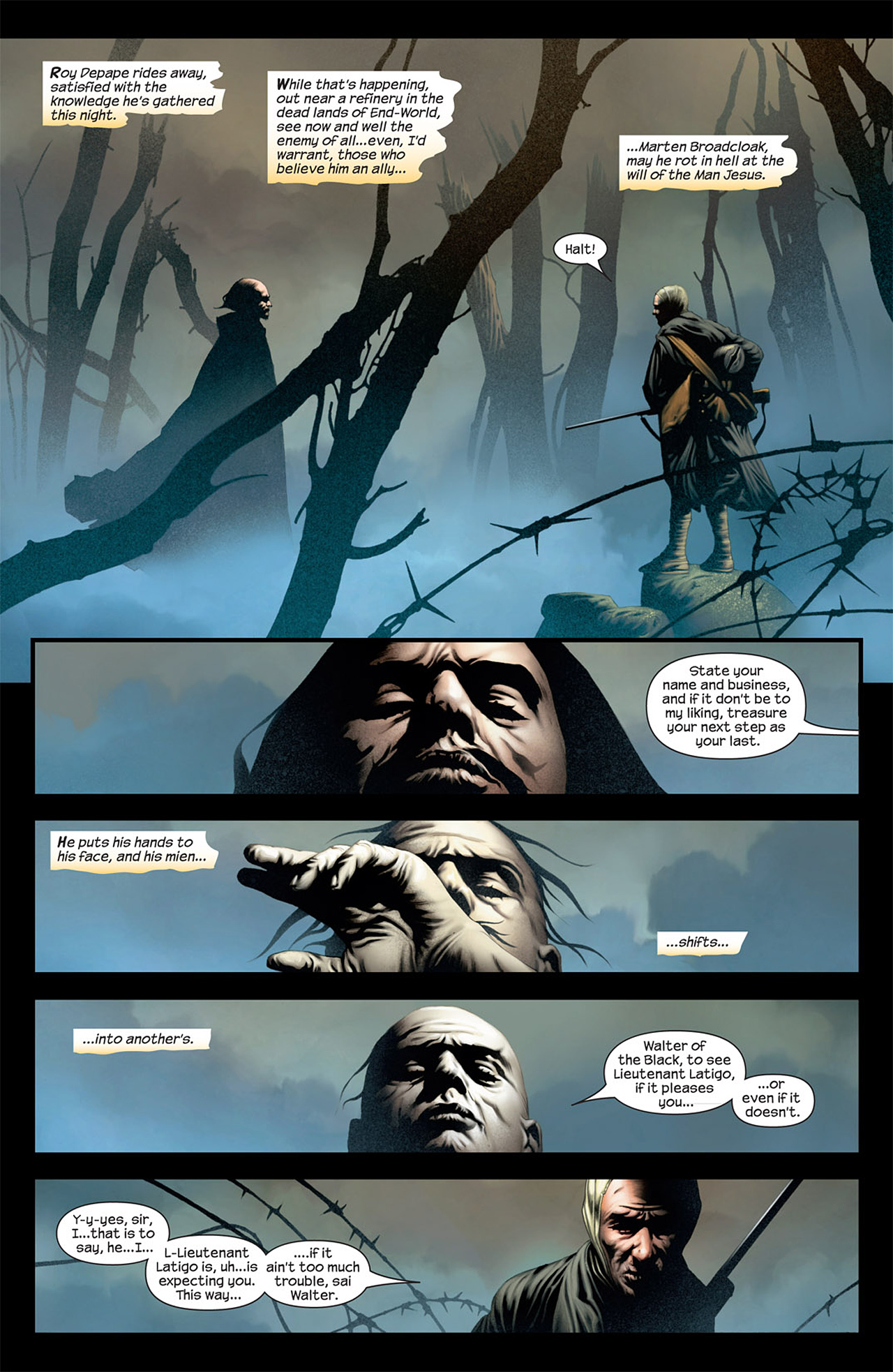Read online Dark Tower: The Gunslinger Born comic -  Issue #4 - 14